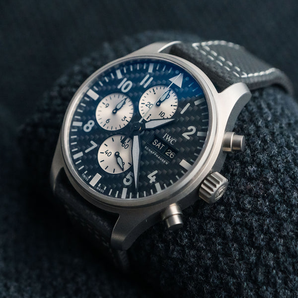IWC PILOT CHRONOGRAPH PILOT’S CHRONO “AMG EDITION” TITANIUM CARBON FIBER 43MM IW377903
