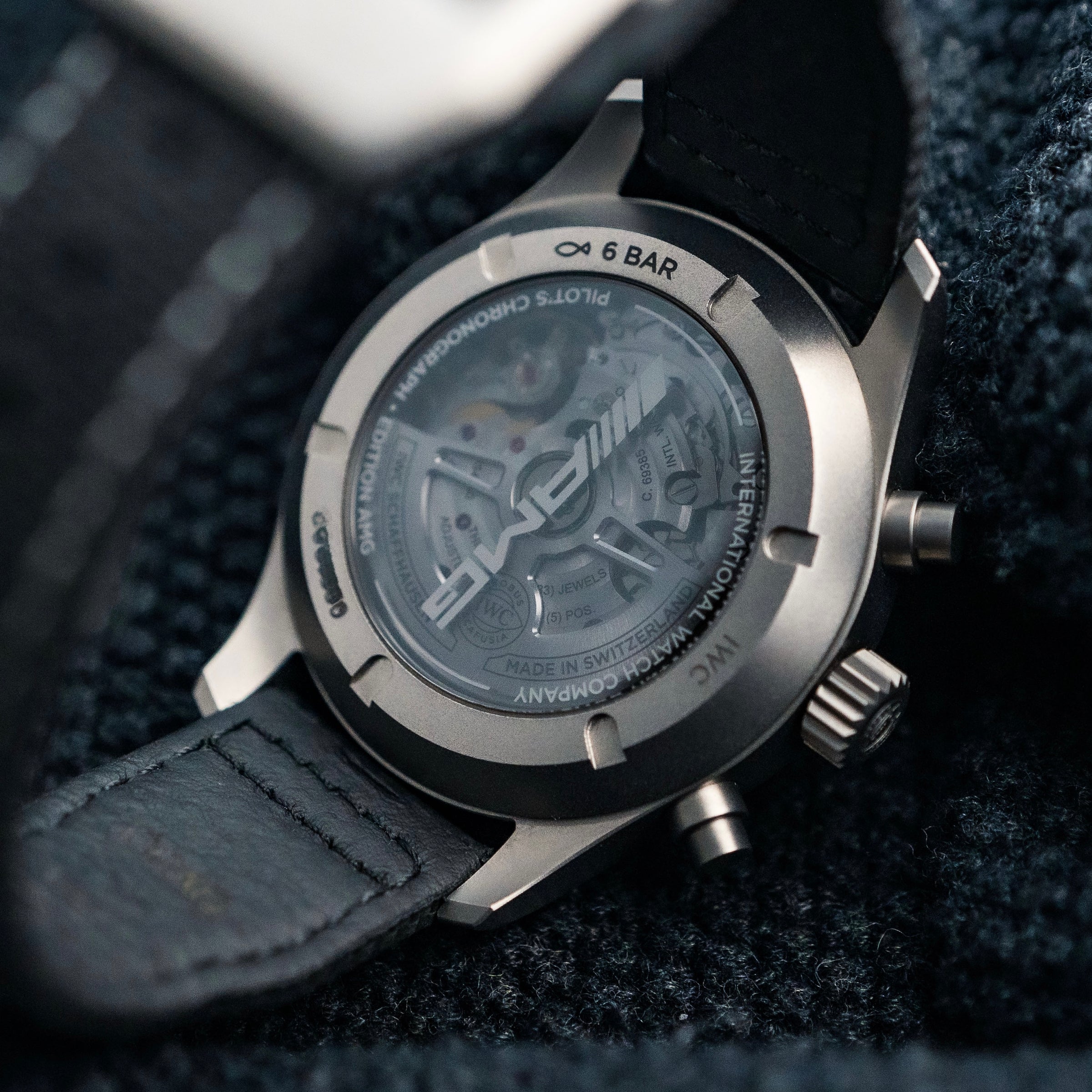 IWC PILOT CHRONOGRAPH PILOT’S CHRONO “AMG EDITION” TITANIUM CARBON FIBER 43MM IW377903