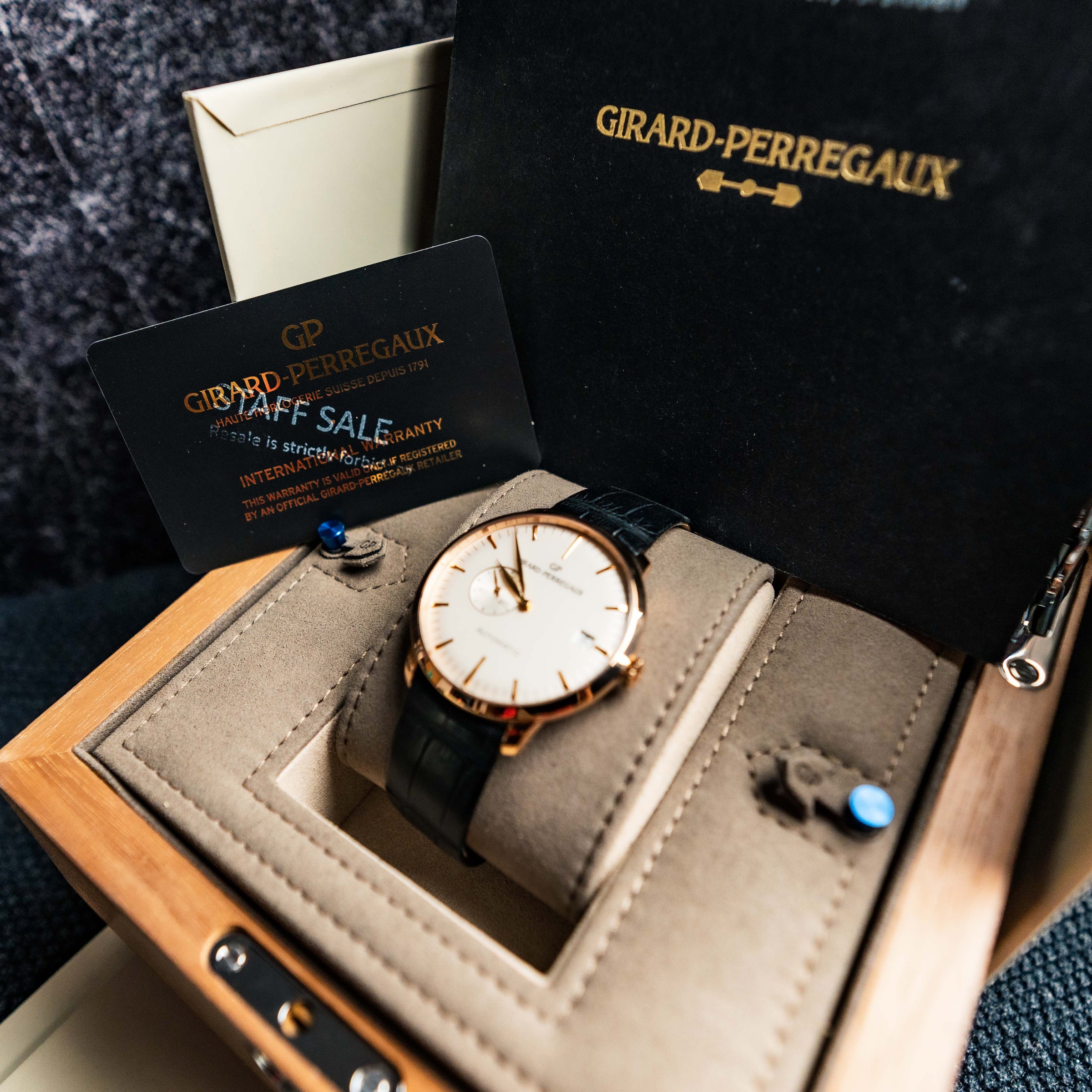 GIRARD PERREGAUX 1966 41MM REF:49543-52-131