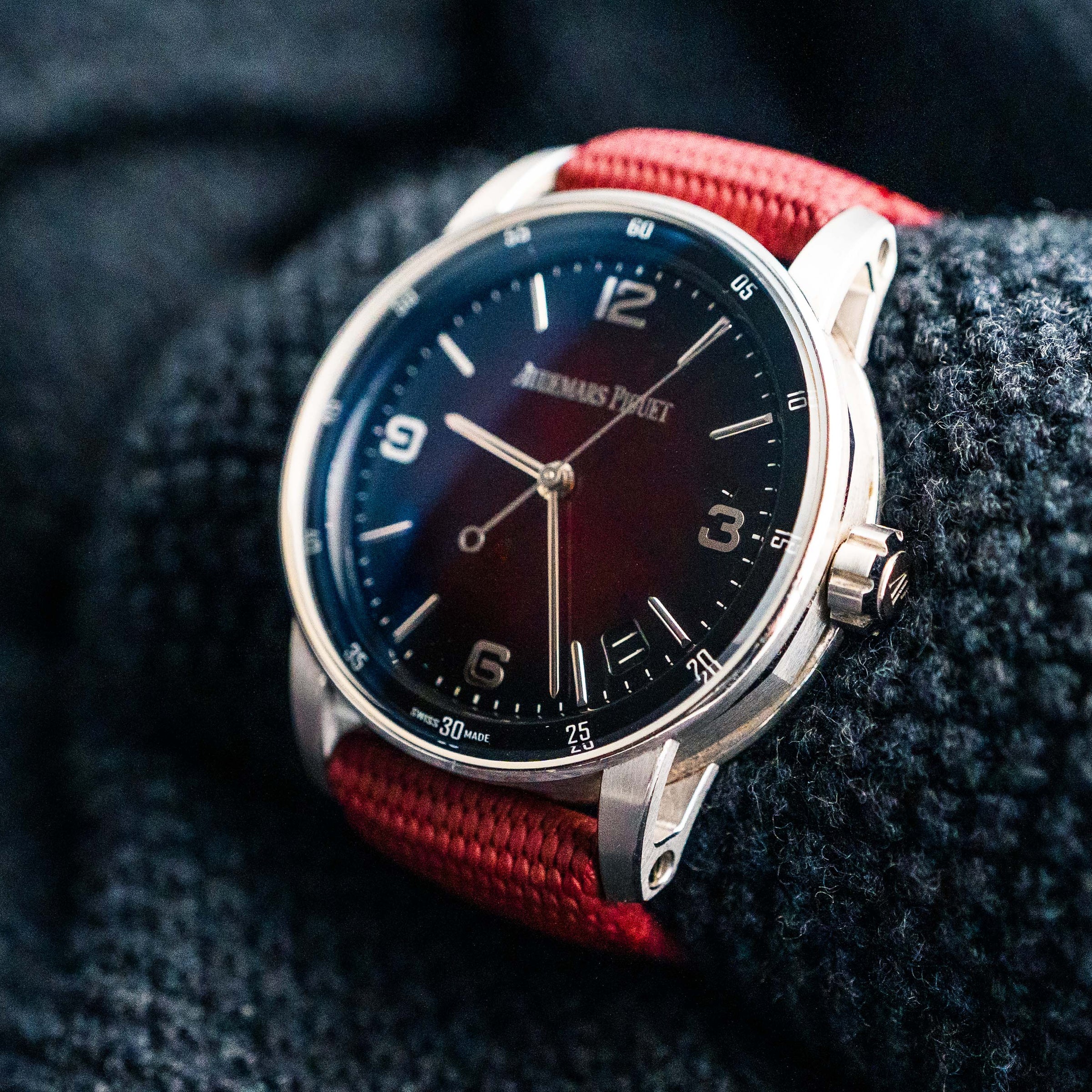 AUDEMARS PIGUET CODE 11.59 15210BC.OO.A500KB.01 WHITE GOLD BURGUNDY DIAL