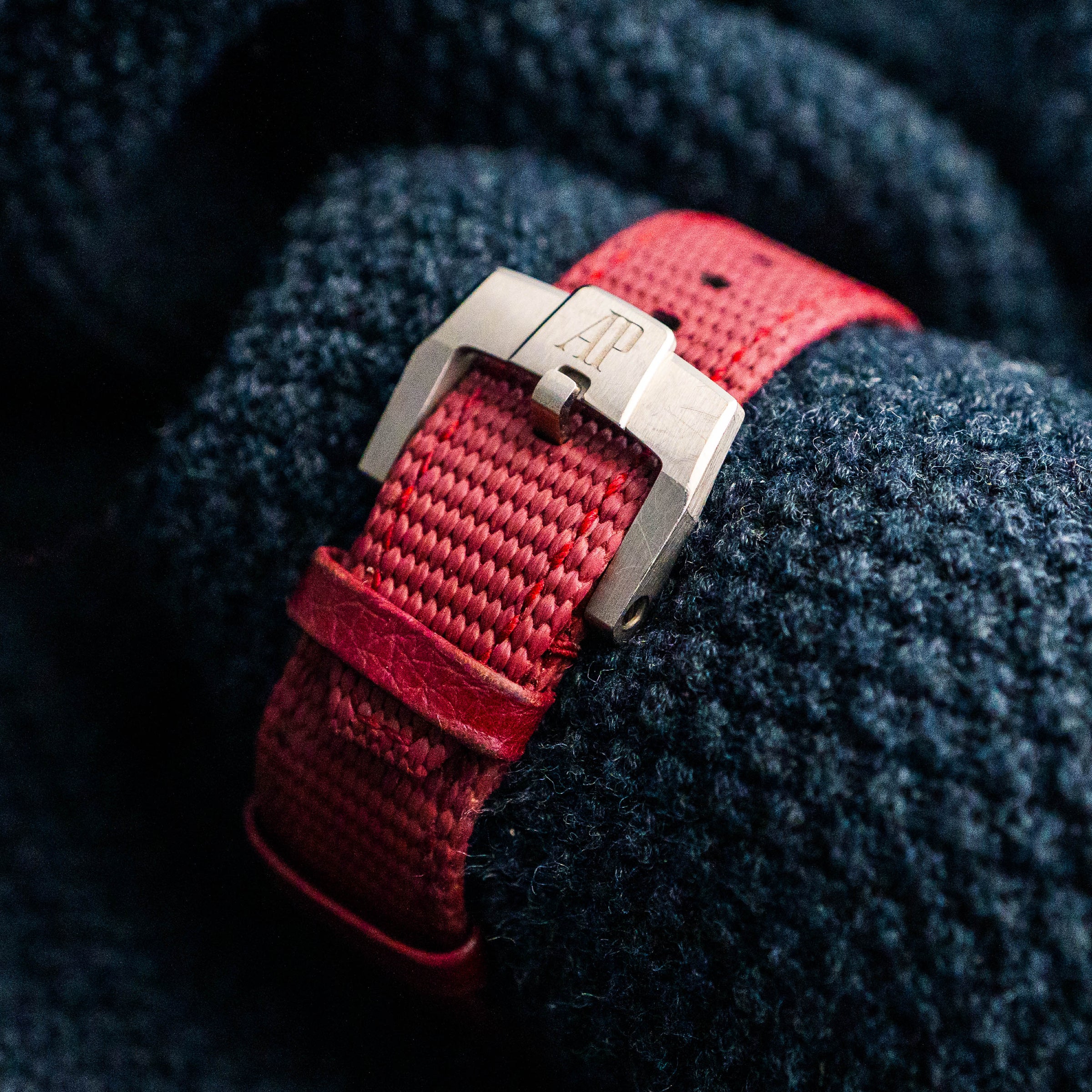 AUDEMARS PIGUET CODE 11.59 15210BC.OO.A500KB.01 WHITE GOLD BURGUNDY DIAL