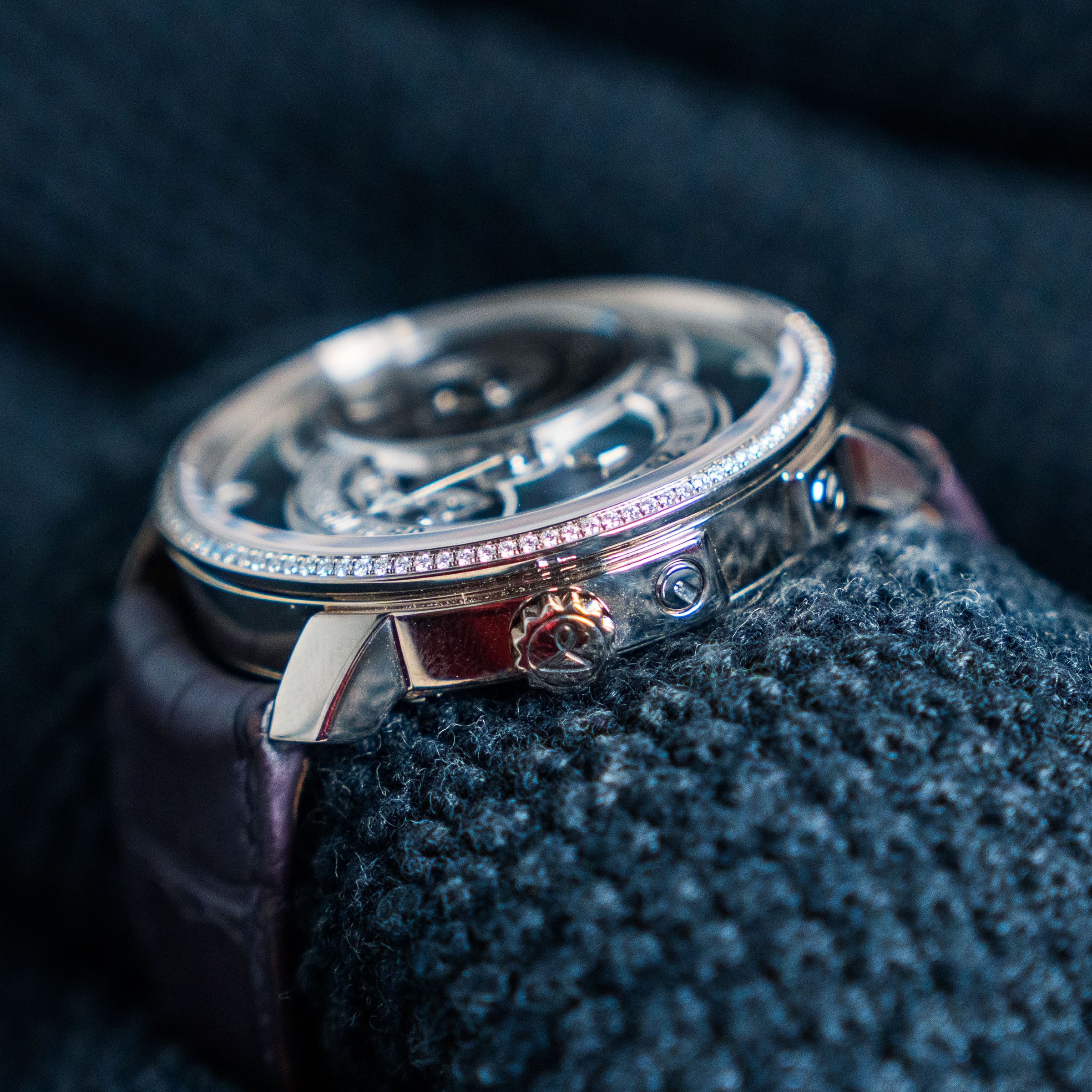 HAUTLENCE HLC 3 LIMITED EDITION ONLY 88 MADE 41MM 18K WHITE GOLD WITH DIAMONDS