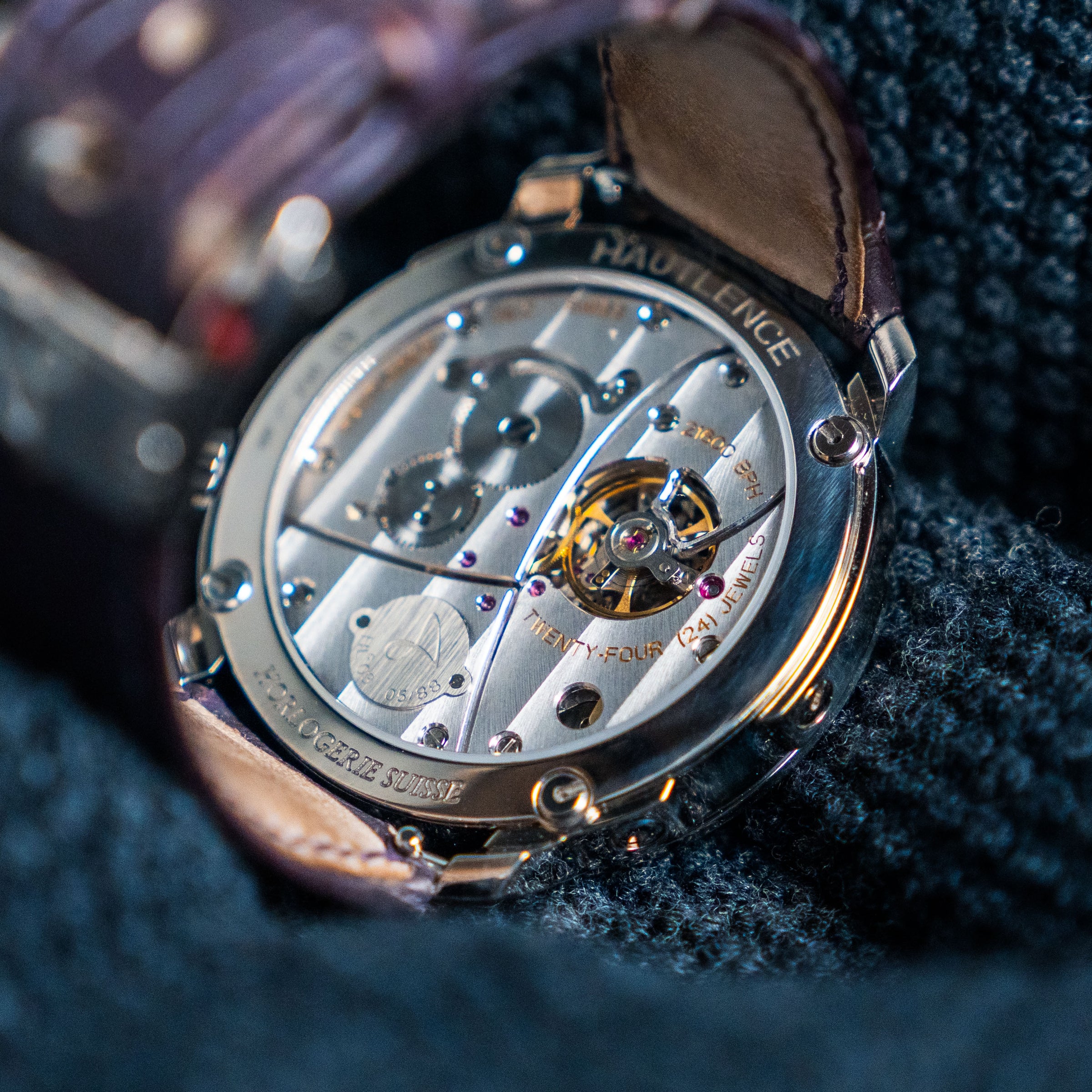 HAUTLENCE HLC 3 LIMITED EDITION ONLY 88 MADE 41MM 18K WHITE GOLD WITH DIAMONDS