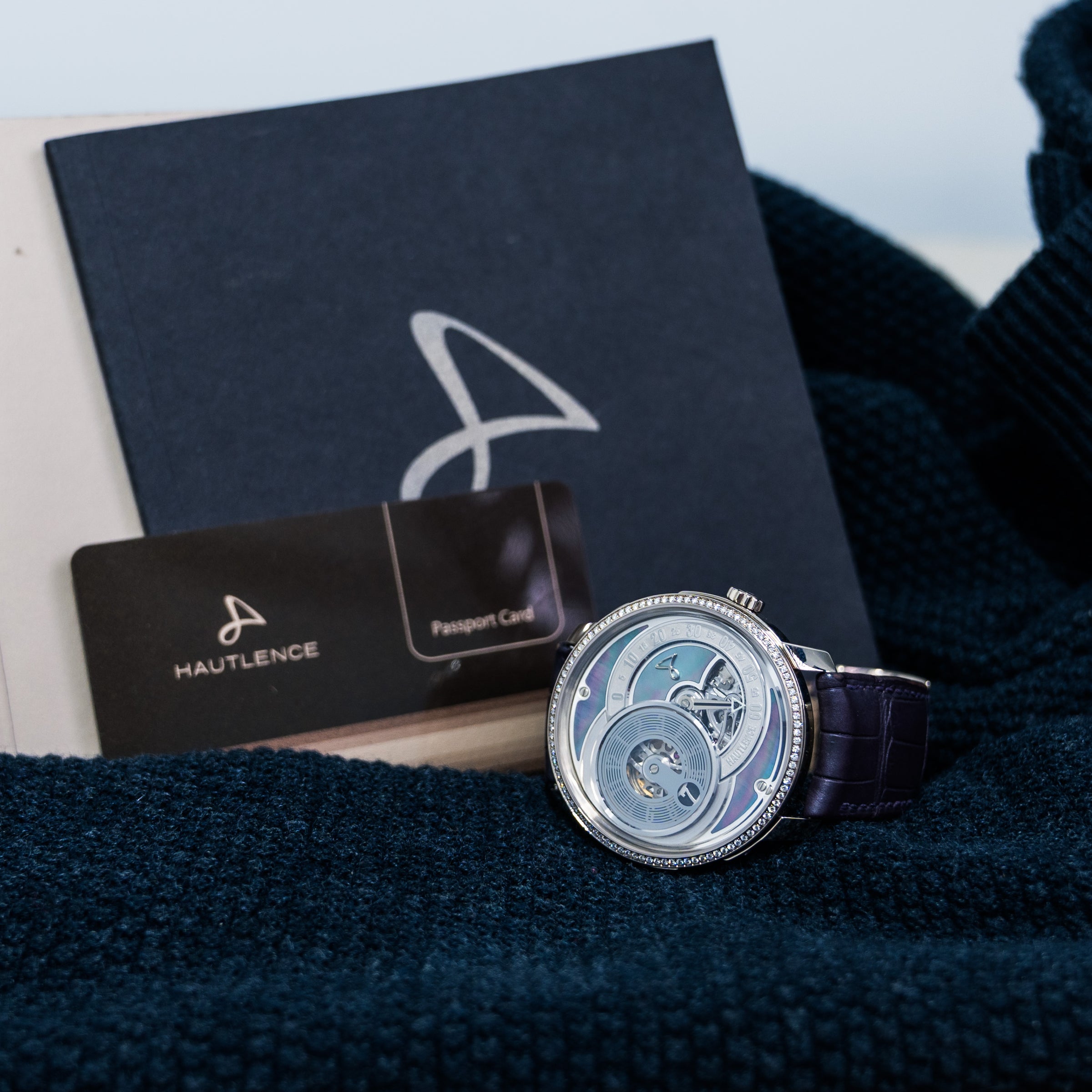 HAUTLENCE HLC 3 LIMITED EDITION ONLY 88 MADE 41MM 18K WHITE GOLD WITH DIAMONDS