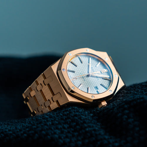 2018 AUDEMARS PIGUET ROYAL OAK ROSE GOLD 15400OR.OO.1220OR.02 41MM