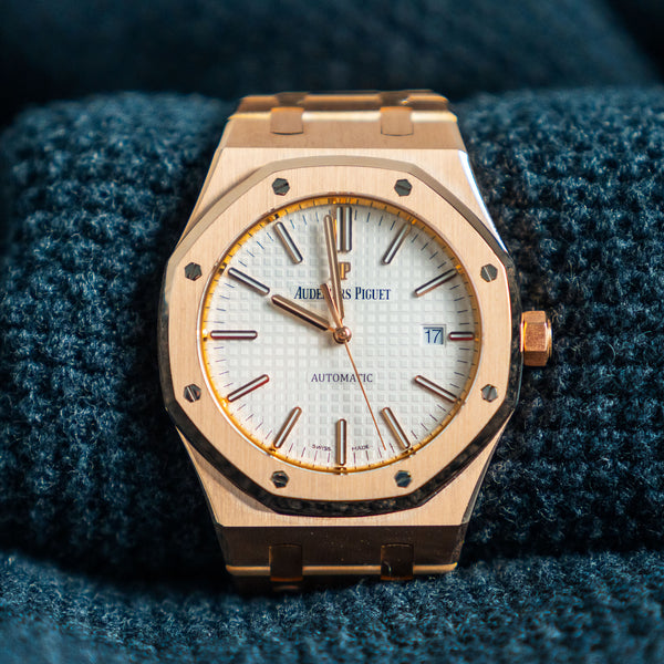 2018 AUDEMARS PIGUET ROYAL OAK ROSE GOLD 15400OR.OO.1220OR.02 41MM