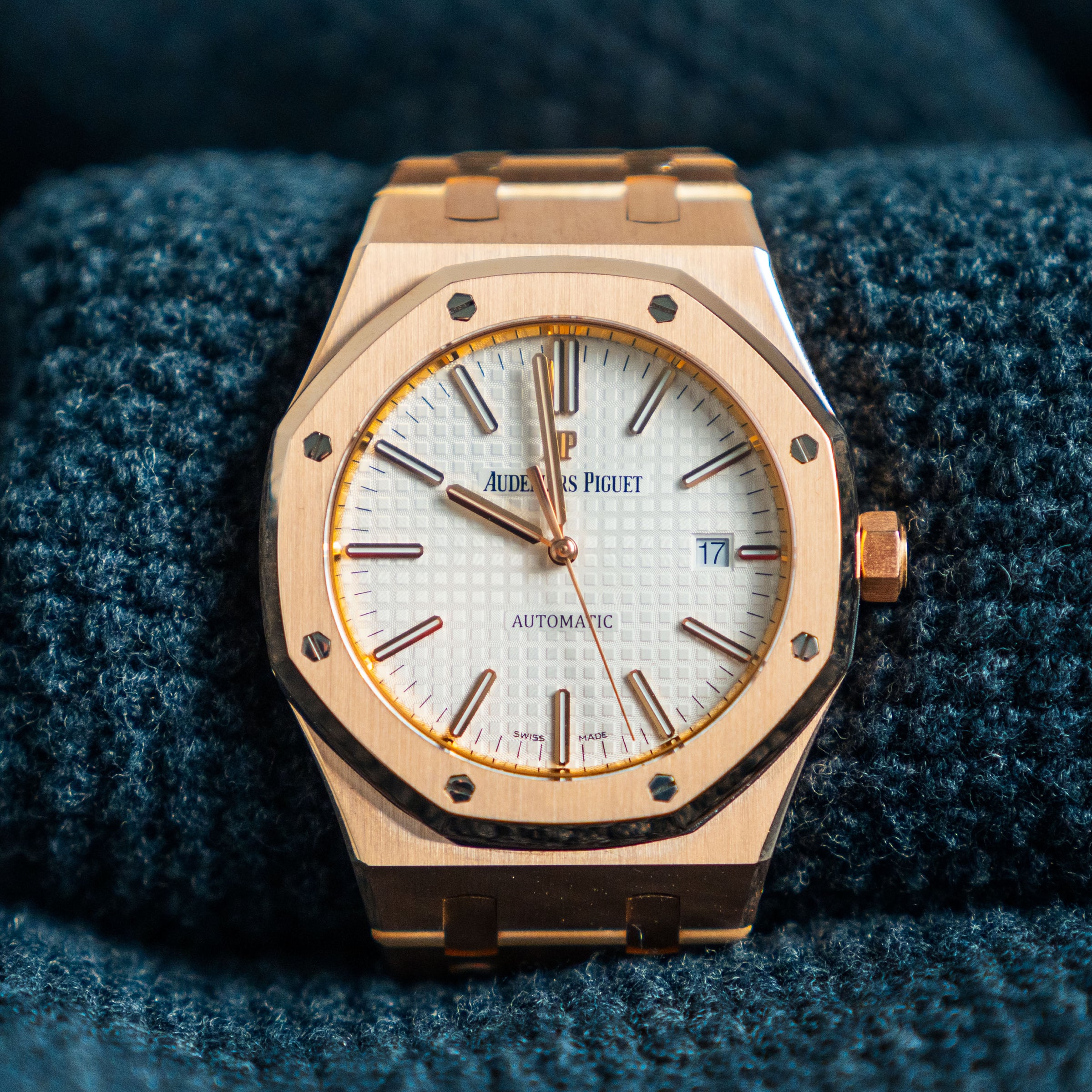 2018 AUDEMARS PIGUET ROYAL OAK ROSE GOLD 15400OR.OO.1220OR.02 41MM