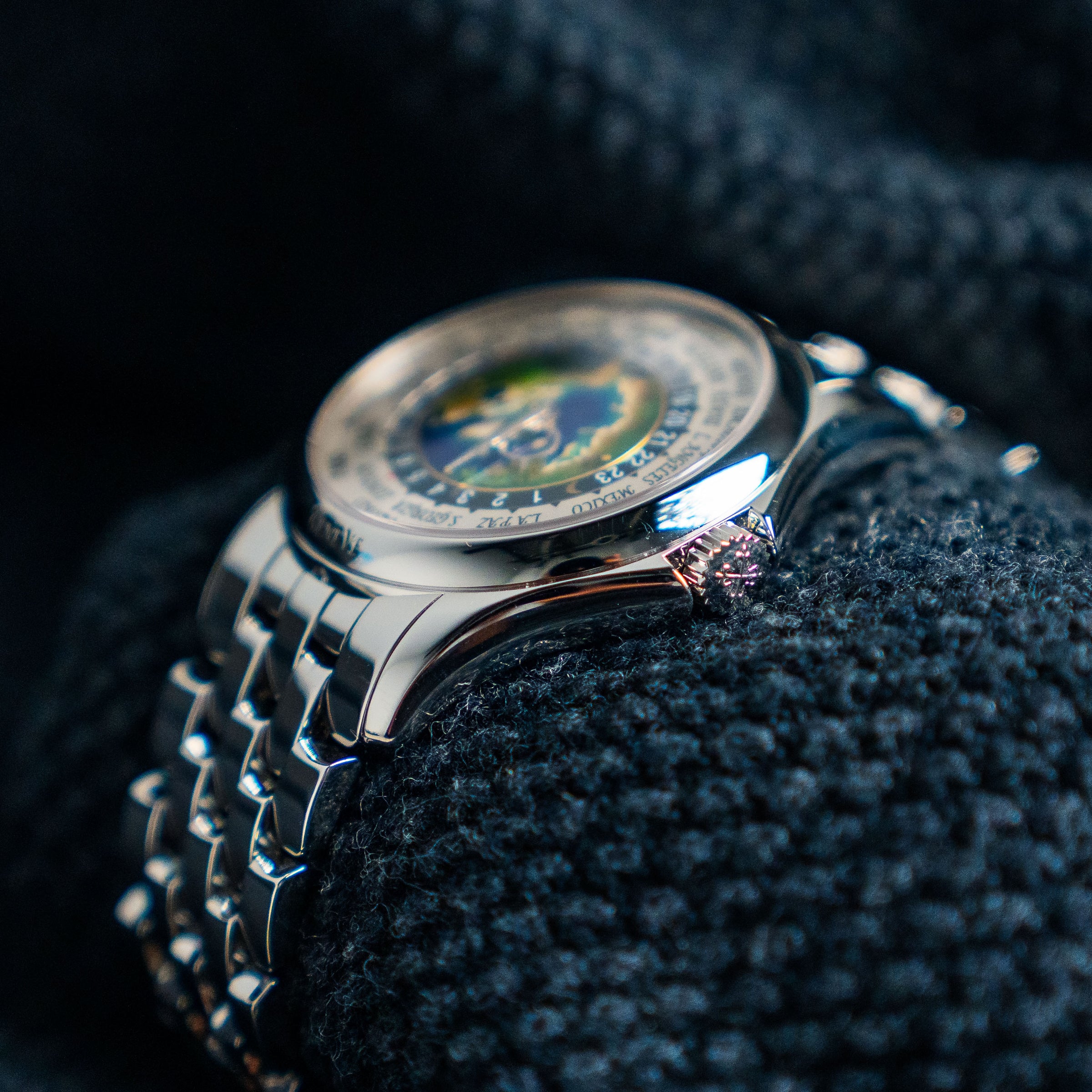 2018 PATEK PHILIPPE WORLD TIME 5131/1P-001 39.5MM PLATINUM