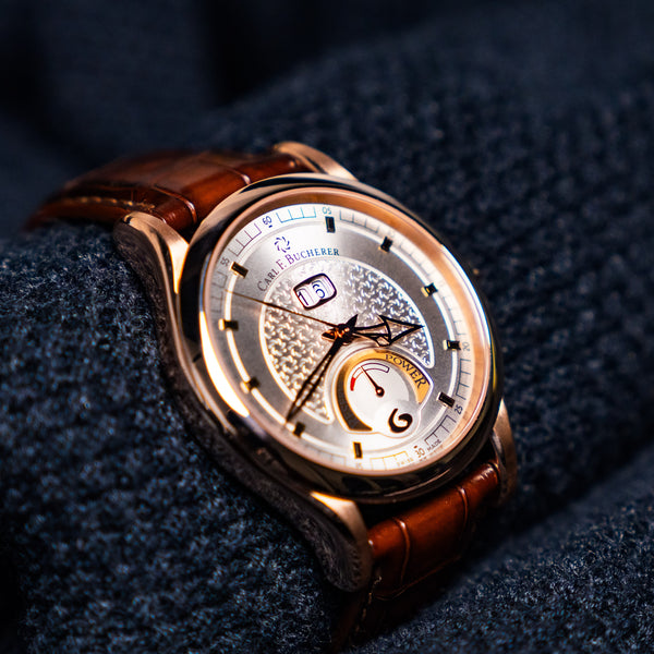 CARL F. BUCHERER MANERO 40MM SILVER DIAL 00.10905.03.16.01