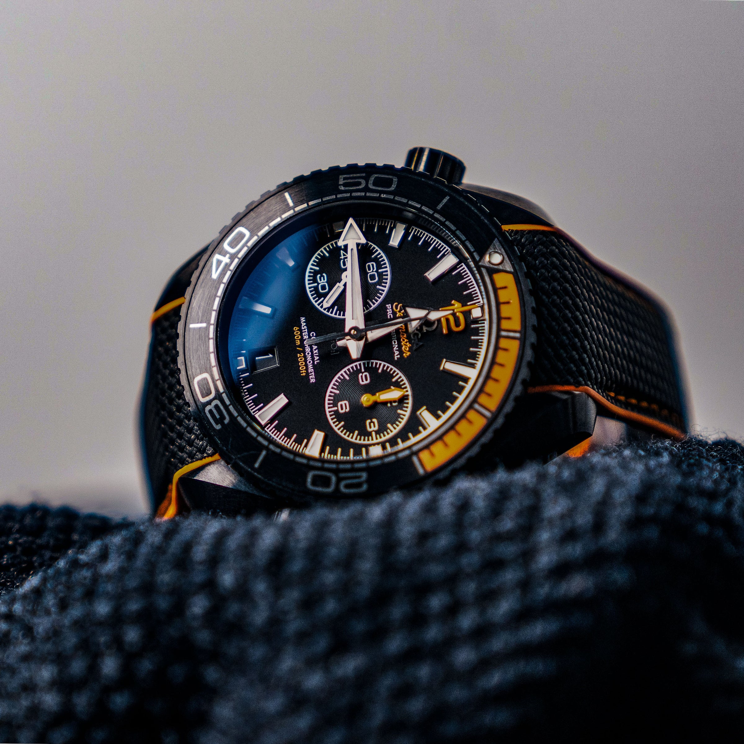 OMEGA SEAMASTER PLANET OCEAN CHRONOGRAPH 45MM REF: 21592465101001