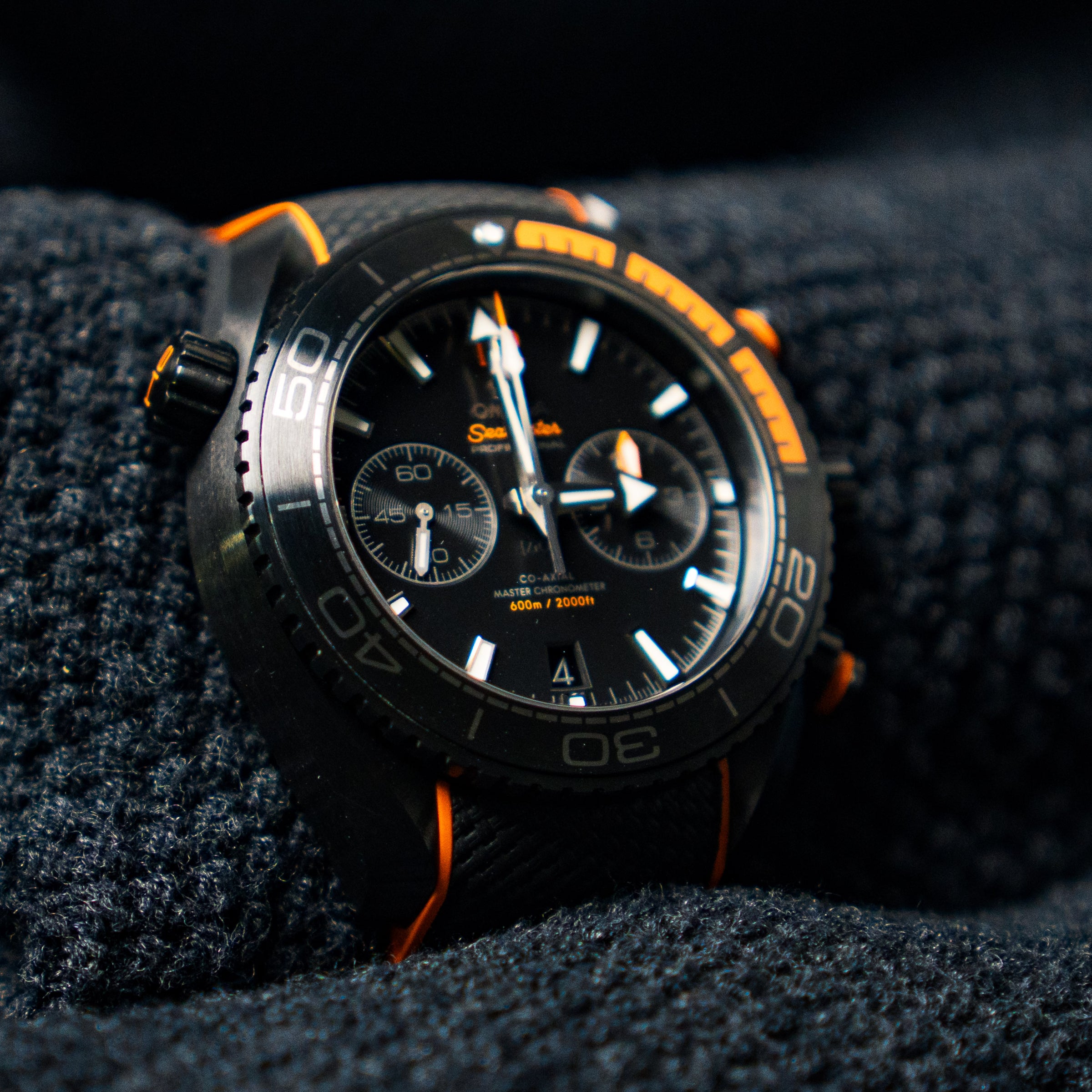 OMEGA SEAMASTER PLANET OCEAN CHRONOGRAPH 45MM REF: 21592465101001