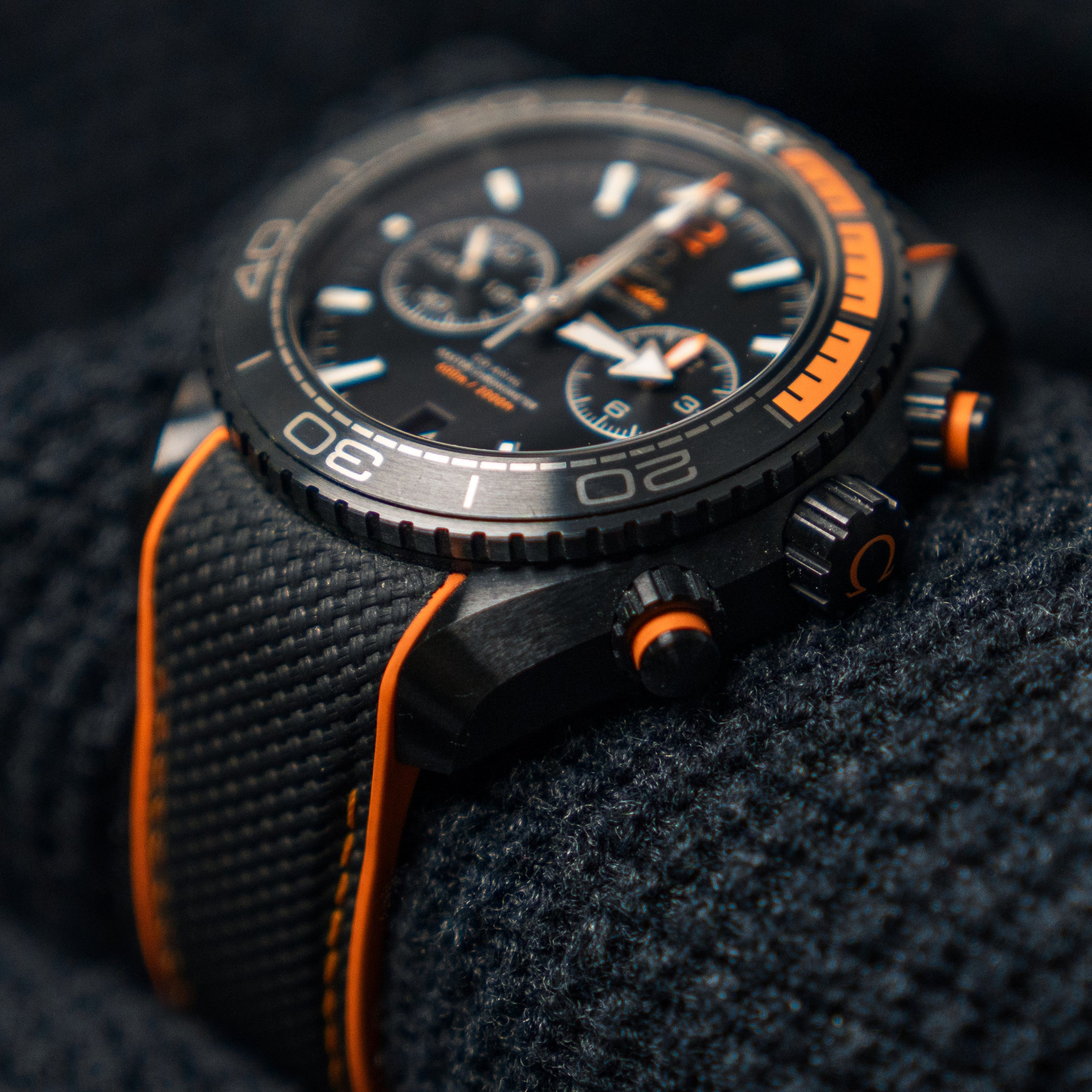 OMEGA SEAMASTER PLANET OCEAN CHRONOGRAPH 45MM REF: 21592465101001