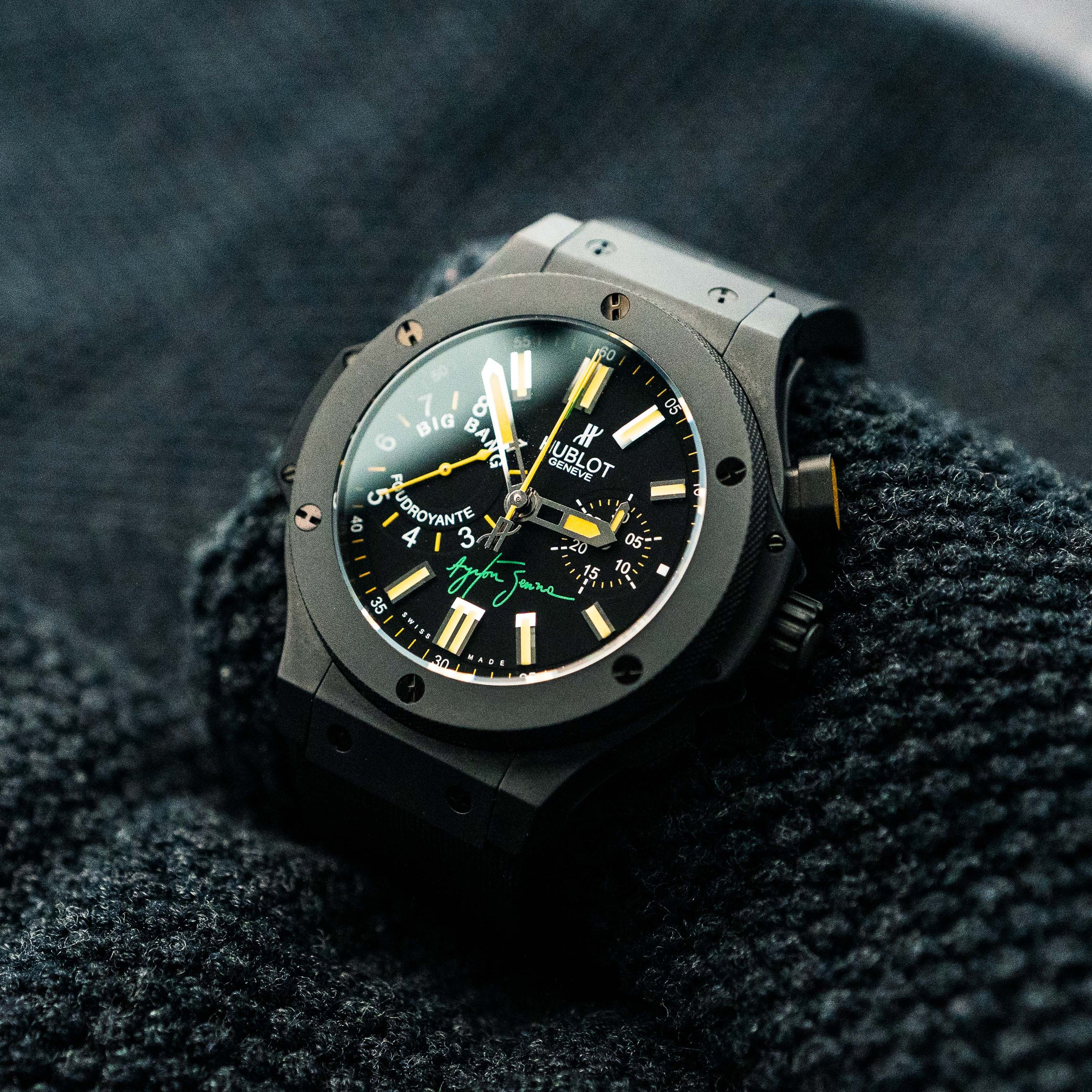 HUBLOT BIG BANG AYRTON SENNA 44MM REF:315.CI.1129.RX.AES09