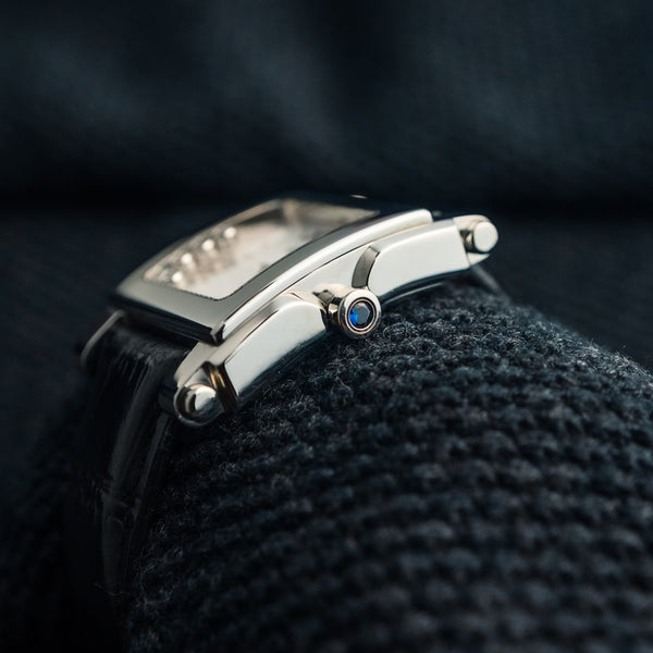 CHOPARD HAPPY SPORT 35MM WHITE DIAL QUARTZ 5 MOBILES DIAMONDS