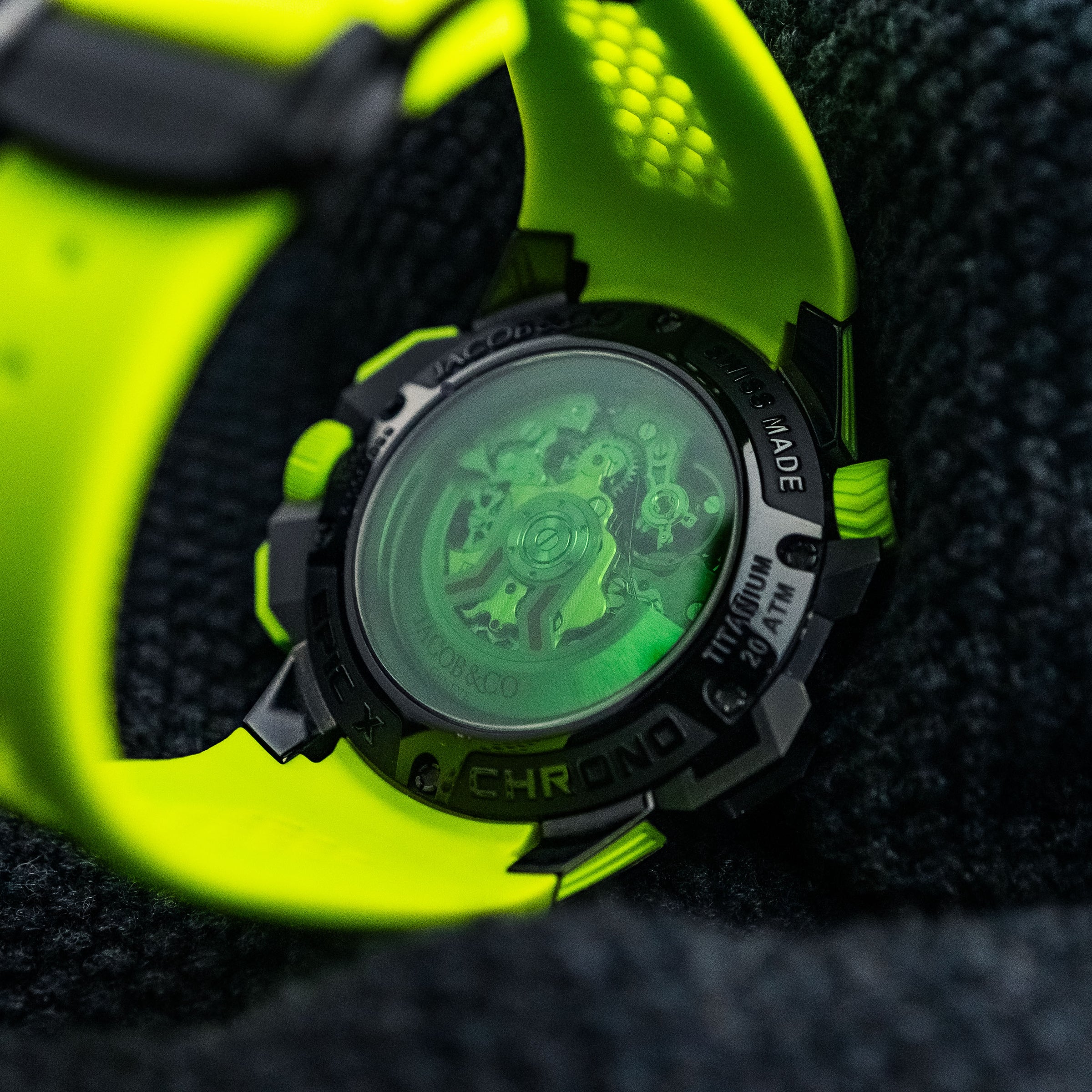 JACOB & CO. EPIC X CHRONO PVD TITANIUM 47MM