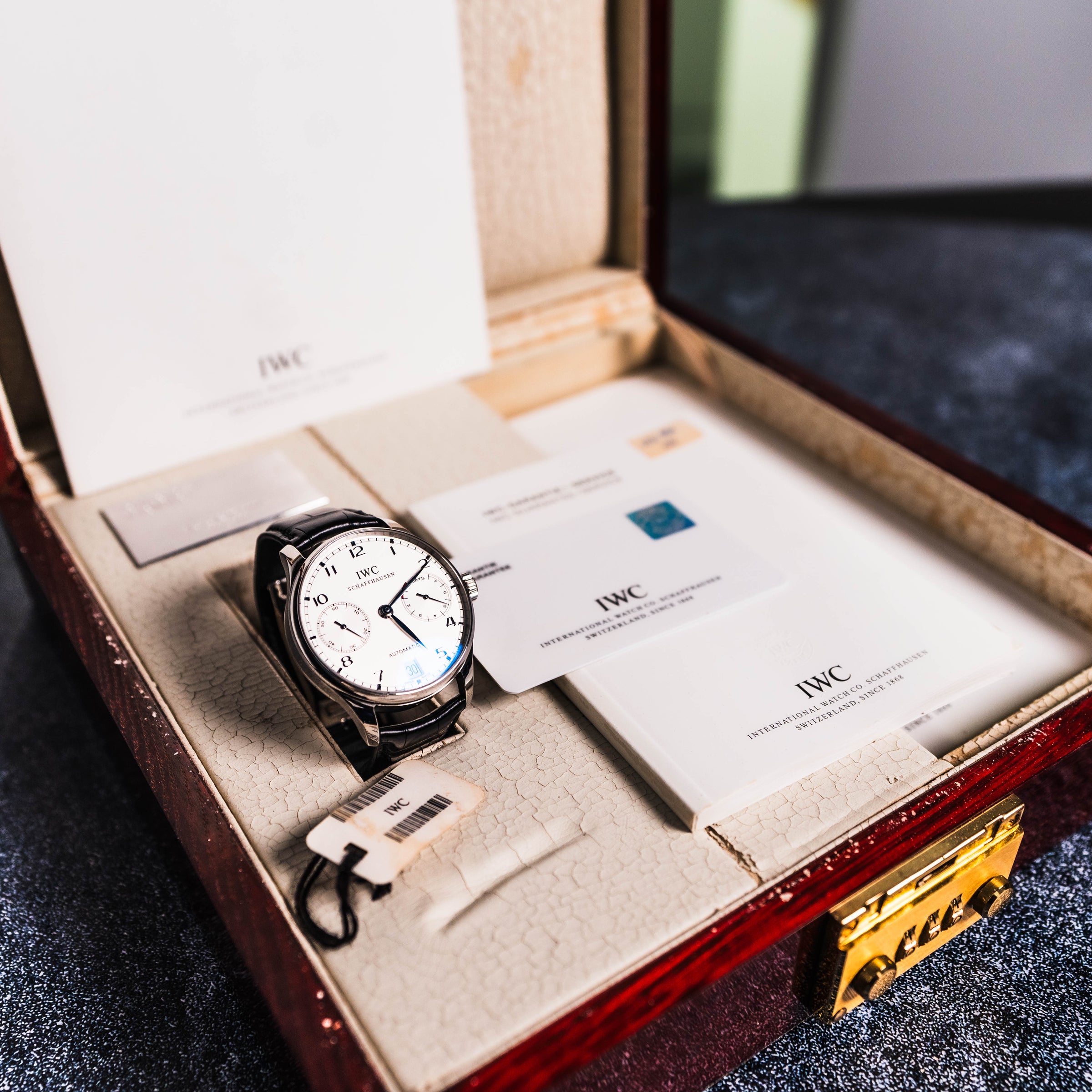 IWC PORTUGUESE AUTOMATIC PLATINUM LIMITED TO 500 PIECES