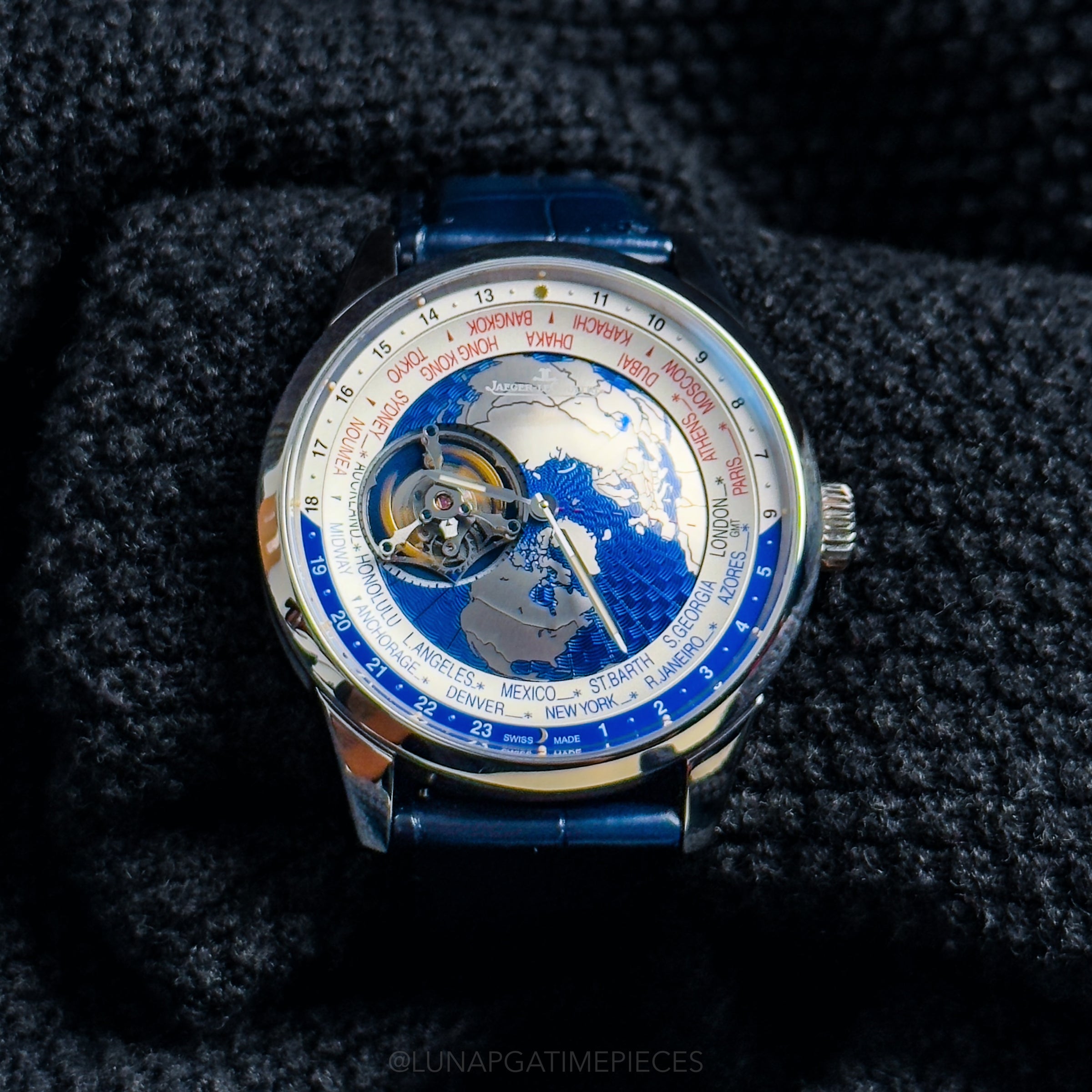 JAEGER-LECOULTRE GEOPHYSIC UNIVERSAL TIME TOURBILLON
