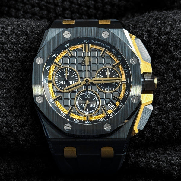 2024 AUDEMARS PIGUET ROYAL OAK MEN’S BLACK WATCH – 26420CE.OO.A127CR.01