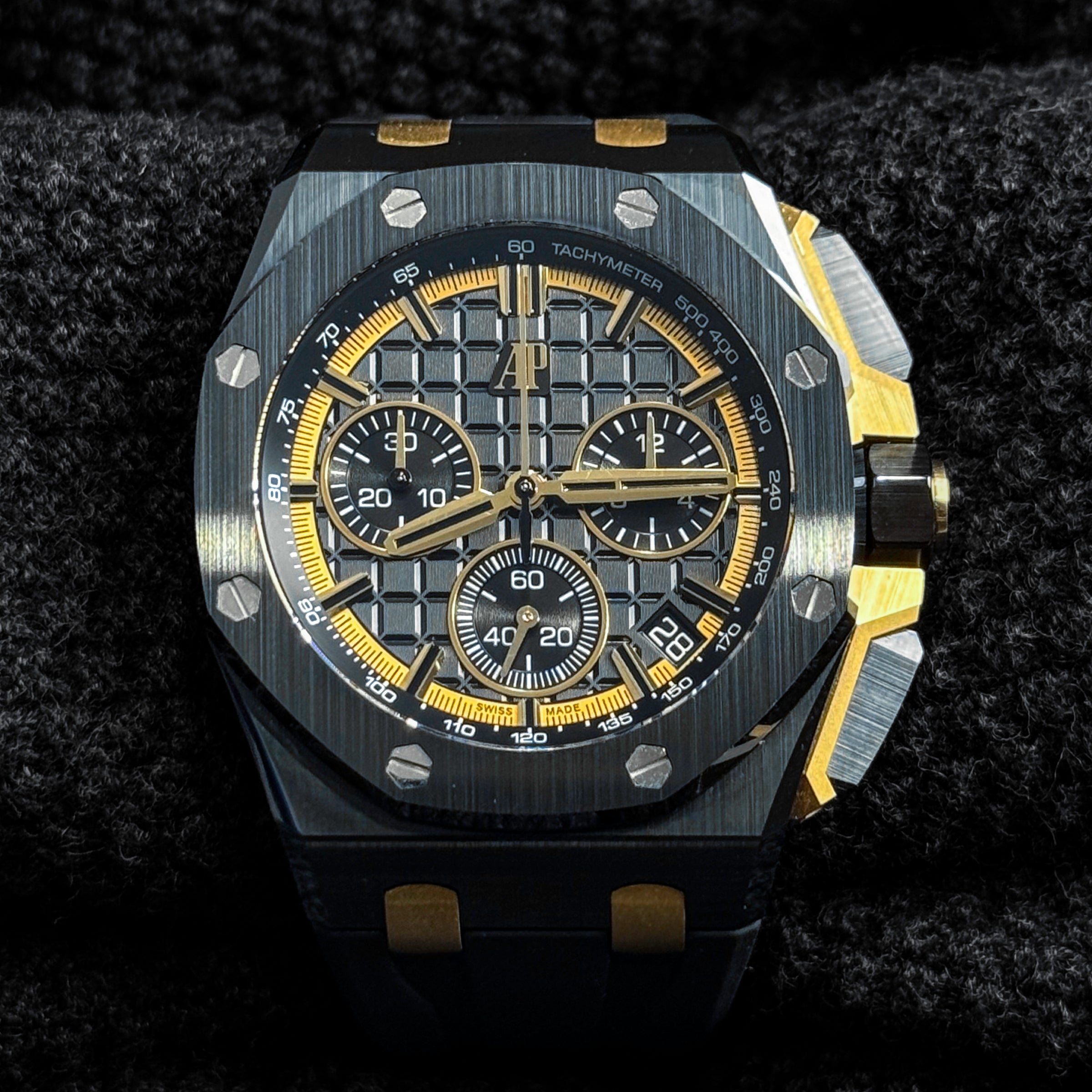 2024 AUDEMARS PIGUET ROYAL OAK MEN’S BLACK WATCH – 26420CE.OO.A127CR.01