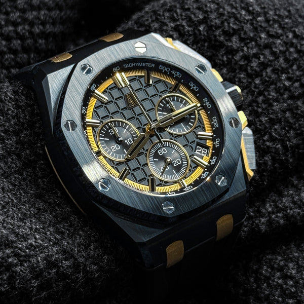 2024 AUDEMARS PIGUET ROYAL OAK MEN’S BLACK WATCH – 26420CE.OO.A127CR.01