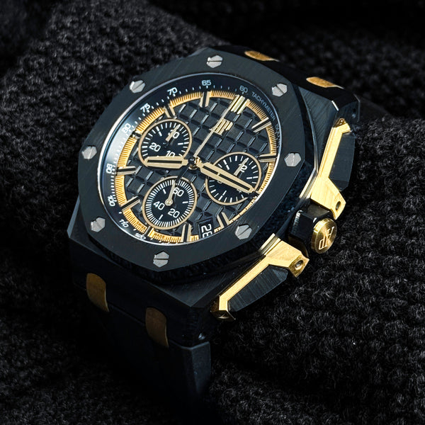 2024 AUDEMARS PIGUET ROYAL OAK MEN’S BLACK WATCH – 26420CE.OO.A127CR.01