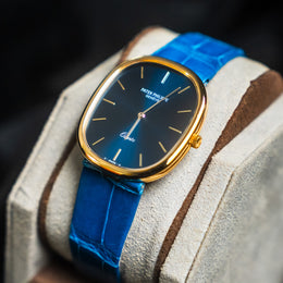 Blue Dial Gold Patek