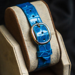 Blue Dial Gold Patek