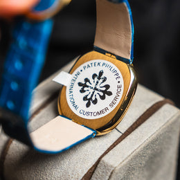 Blue Dial Gold Patek