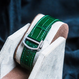 Green Dial Diamond Cartier