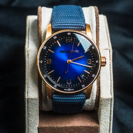 Blue Dial Gold AP