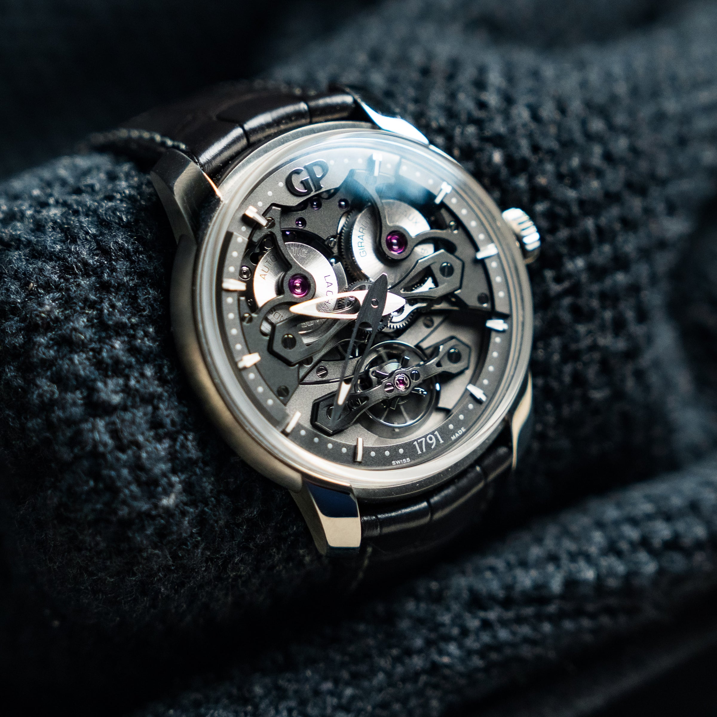 Girard-Perregaux Neo Bridges – 45mm Titanium – Ref. 84000-21-001-BB6A