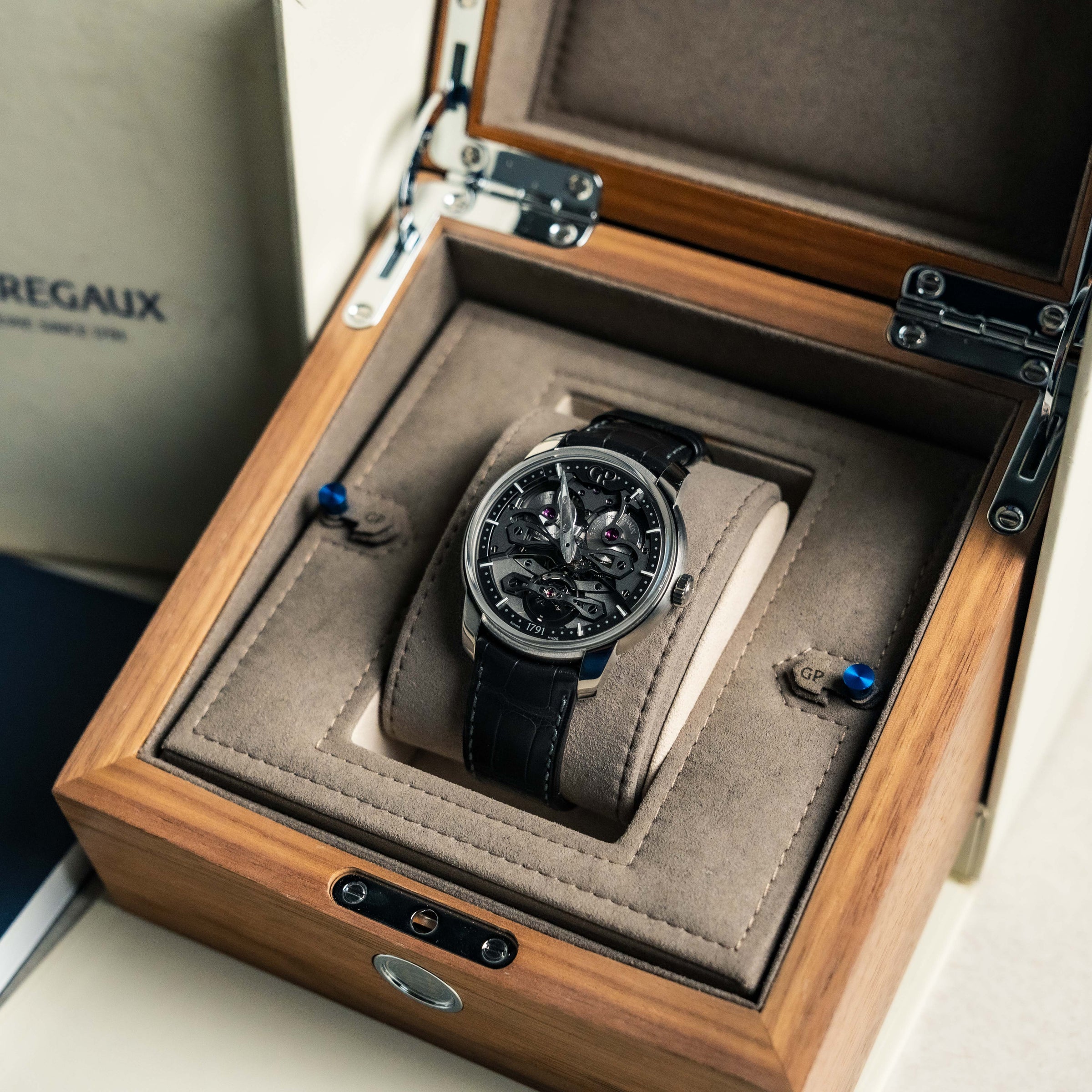 Girard-Perregaux Neo Bridges – 45mm Titanium – Ref. 84000-21-001-BB6A