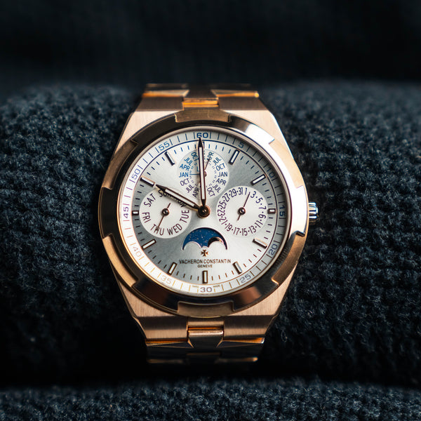 Vacheron Constantin Overseas Perpetual Calendar Ultra-thin RG White Dial 4300V