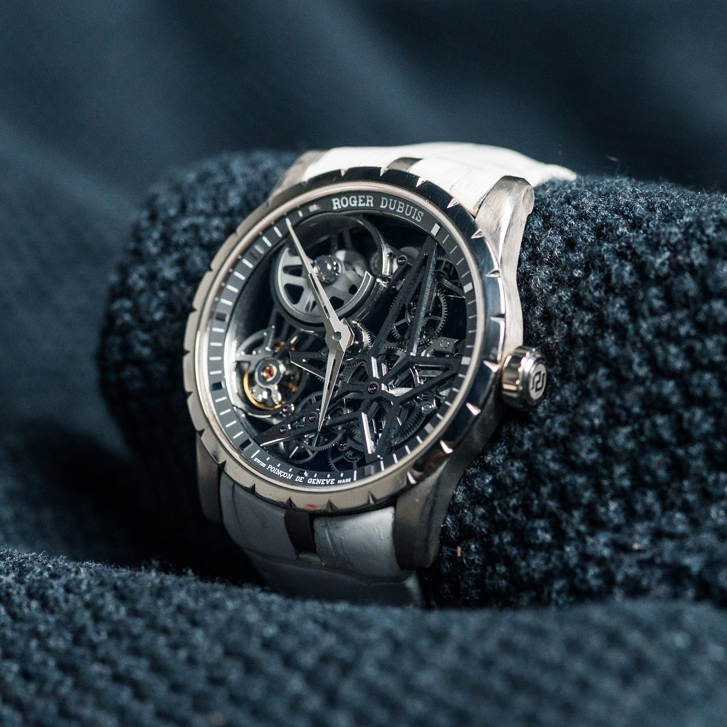 Roger Dubuis Excalibur Monobalancier – 42mm White Gold – Ref. DBEX0507