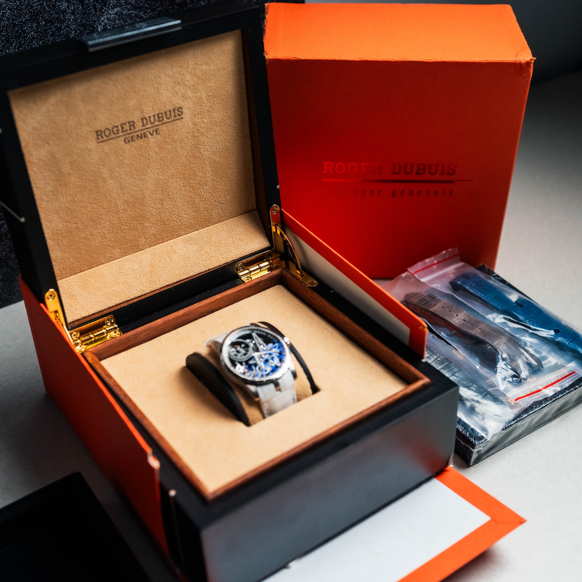 Roger Dubuis Excalibur Monobalancier – 42mm White Gold – Ref. DBEX0507