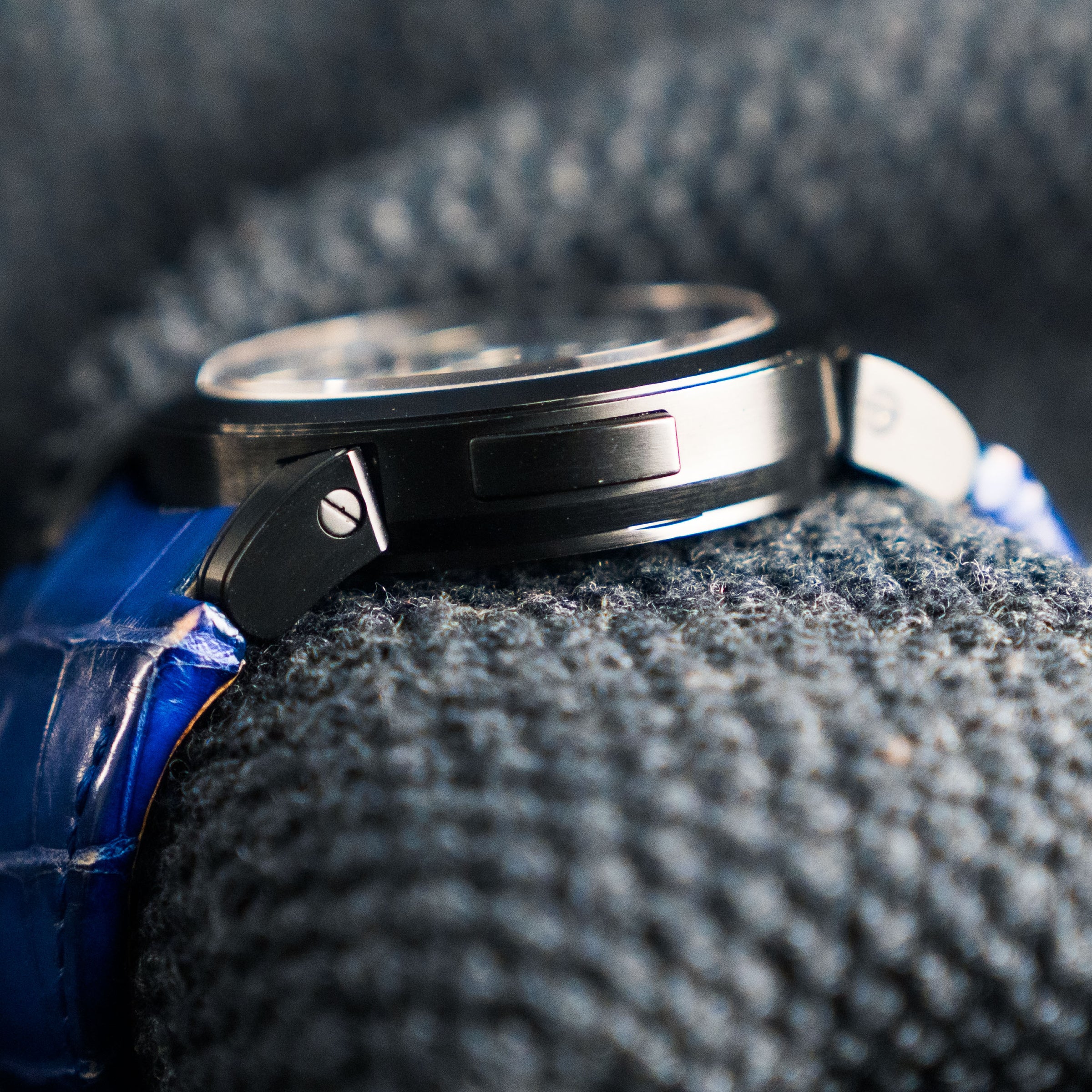 HARRY WINSTON, REF. 400-MATZ44ZK, OCEAN DUAL-TIME ZONE, A LIMITED EDITION STEEL PVD DUAL-TIME