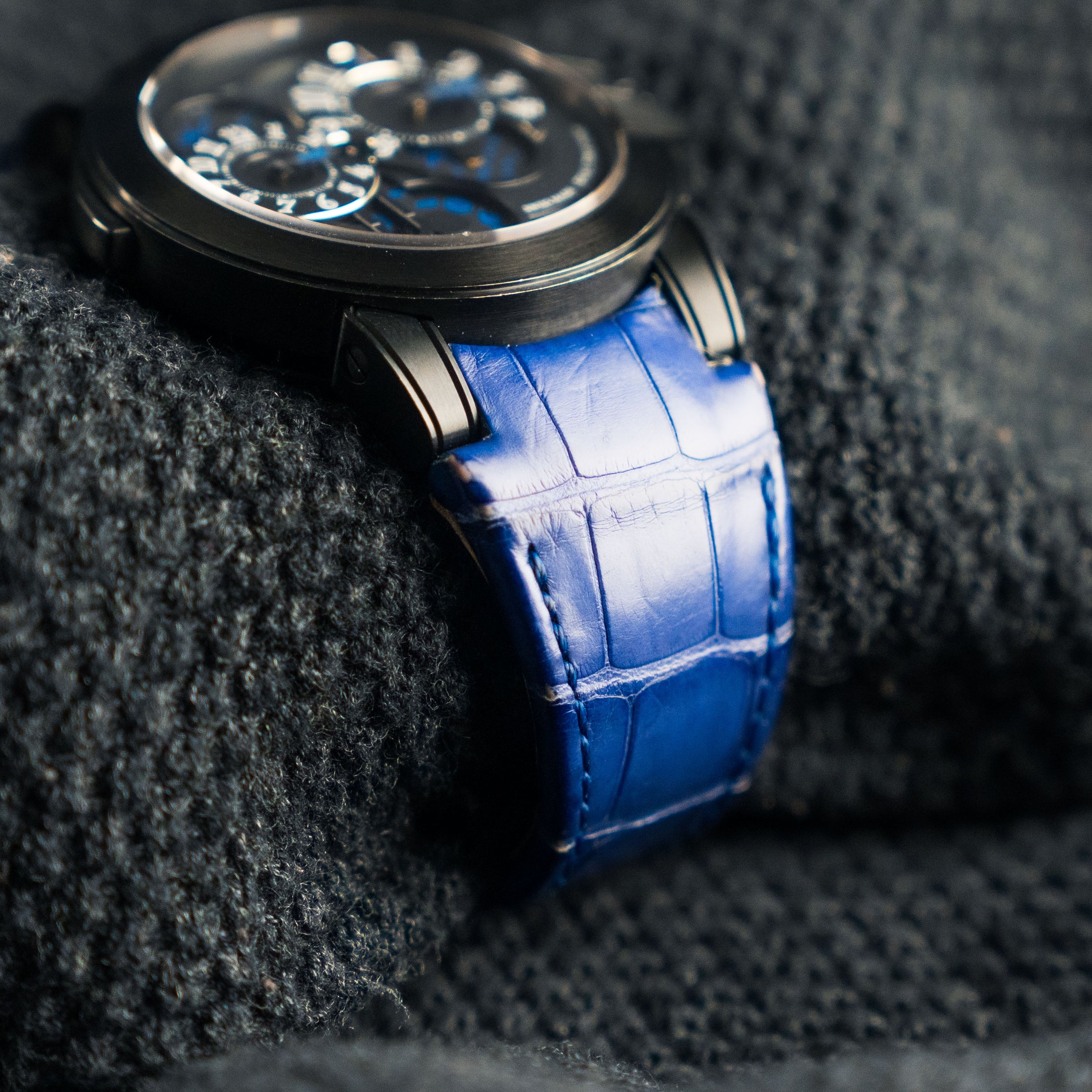 HARRY WINSTON, REF. 400-MATZ44ZK, OCEAN DUAL-TIME ZONE, A LIMITED EDITION STEEL PVD DUAL-TIME