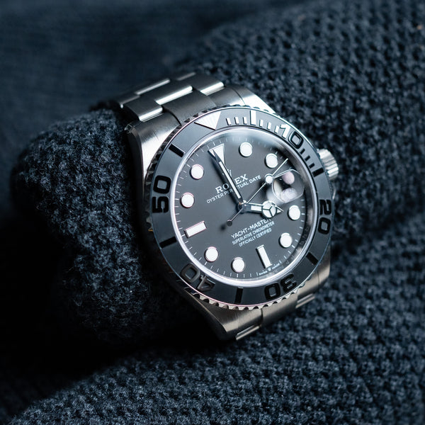 2026 Rolex Yacht-Master 42 226627 RLX Titanium 42mm Black Dial - Mint Full Set