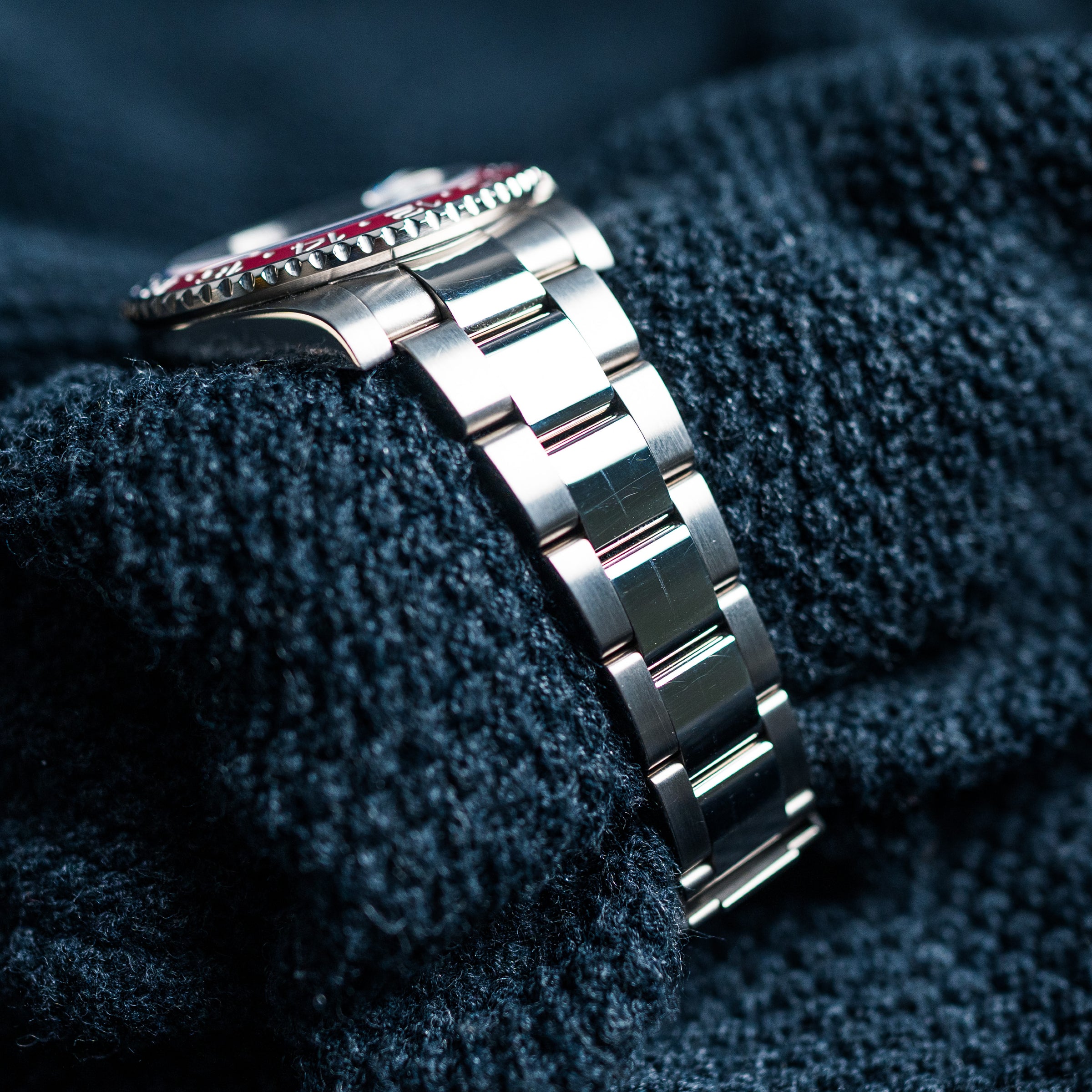 Meteorite Year 2024 Frame Size Art Work Size Reference Number 126719BLRO Model GMT-Master II Bracelet Material White Gold Case Material White Gold Box/Papers Yes Movement Automatic Case Size 40mm