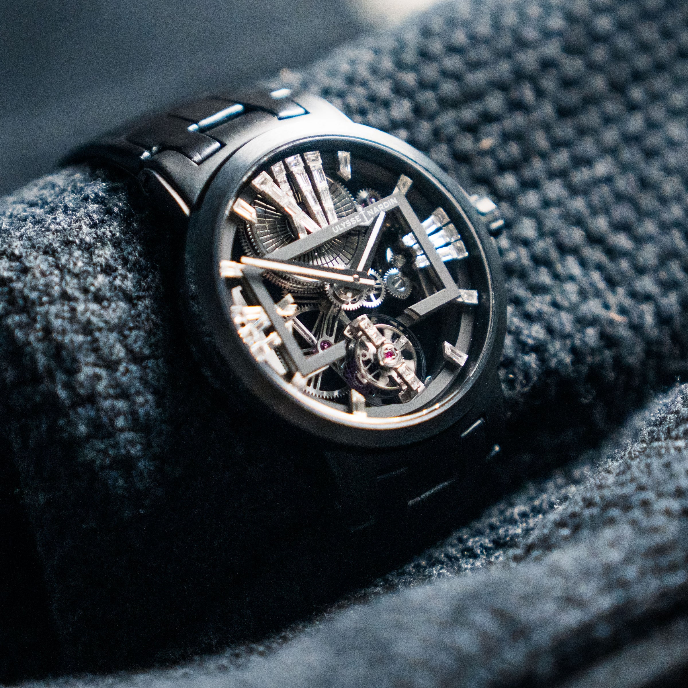 2020 Ulysse Nardin Executive Skeleton Tourbillion Ref. 1713-139/Magic-Black