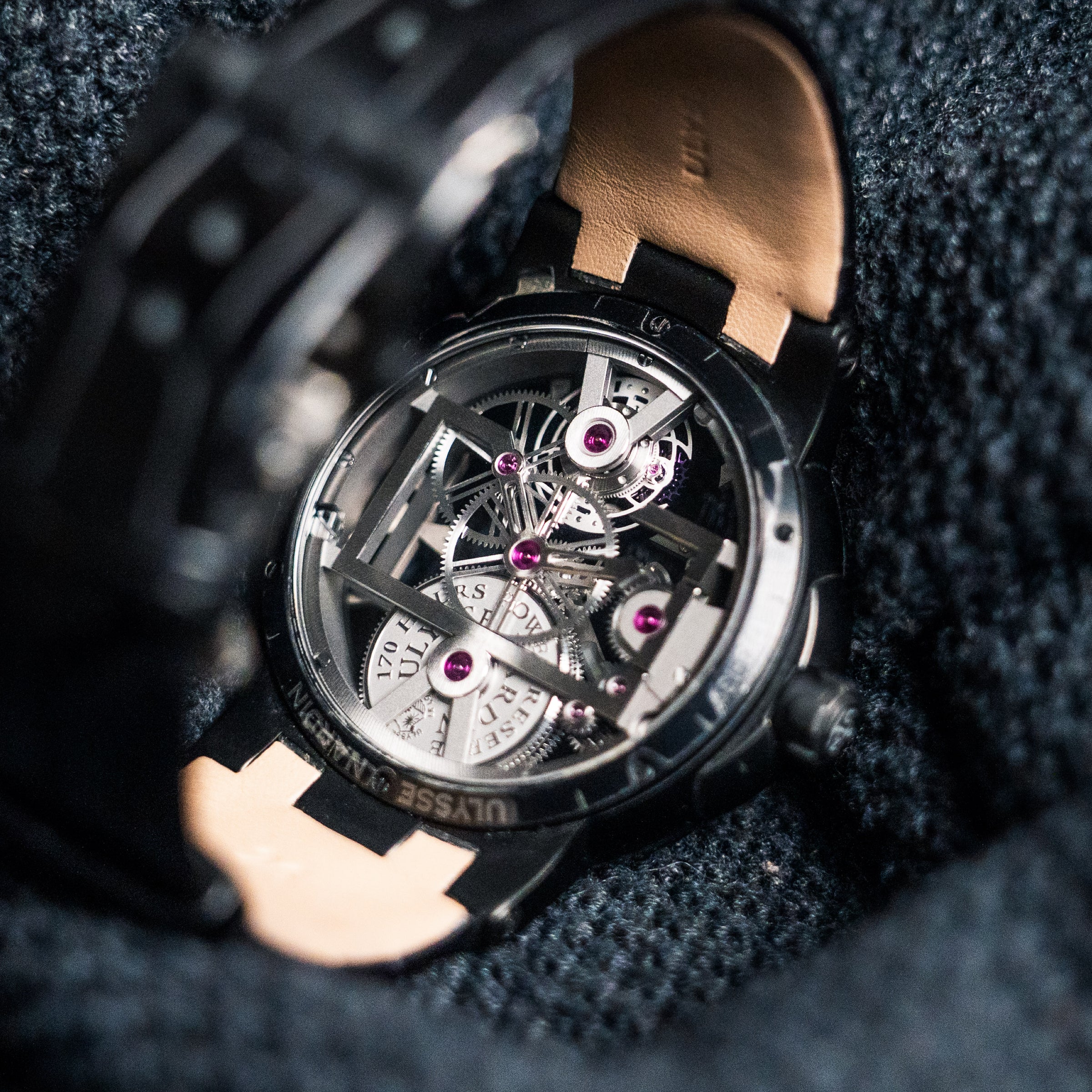2020 Ulysse Nardin Executive Skeleton Tourbillion Ref. 1713-139/Magic-Black