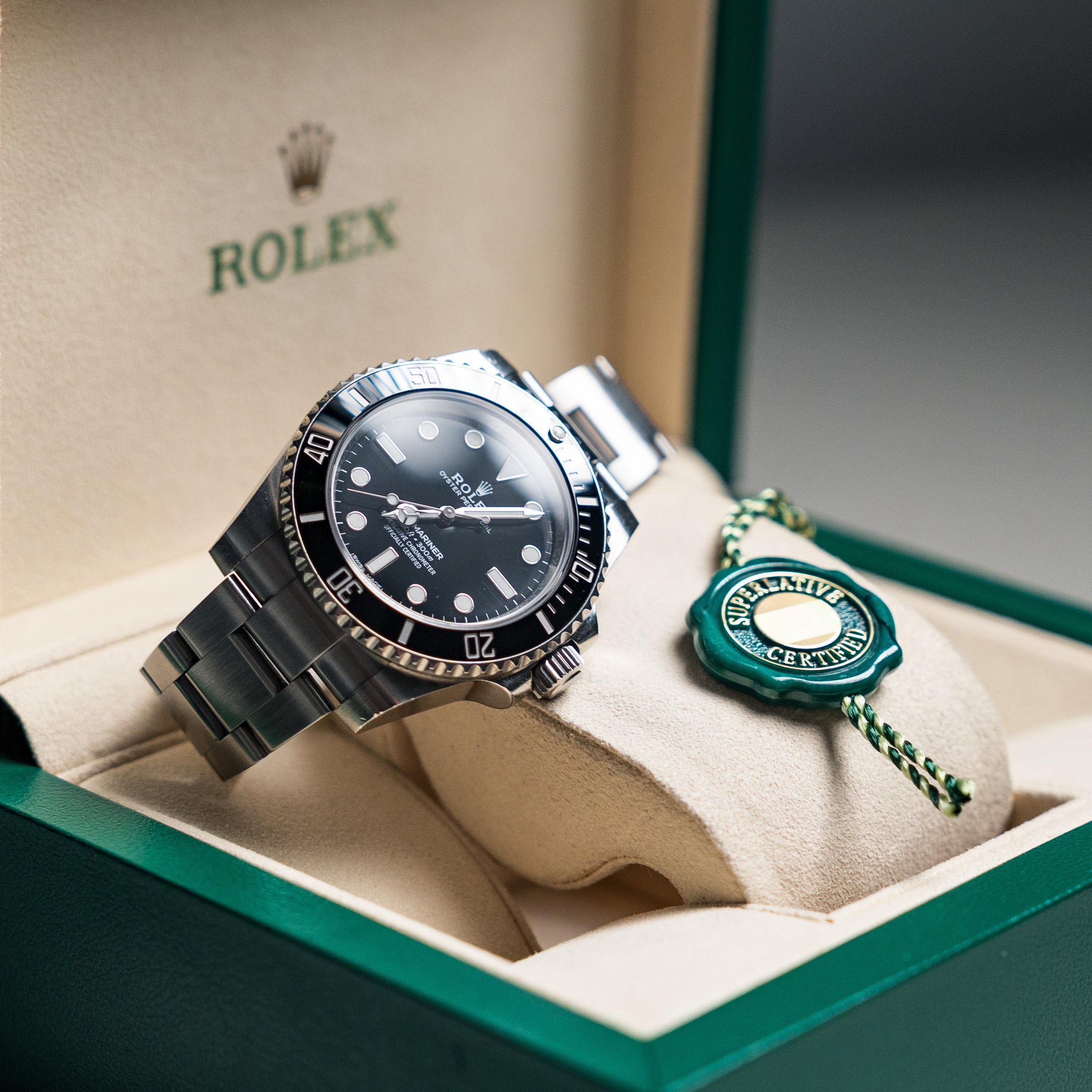 2018 Rolex No Date Submariner Ref. 114060