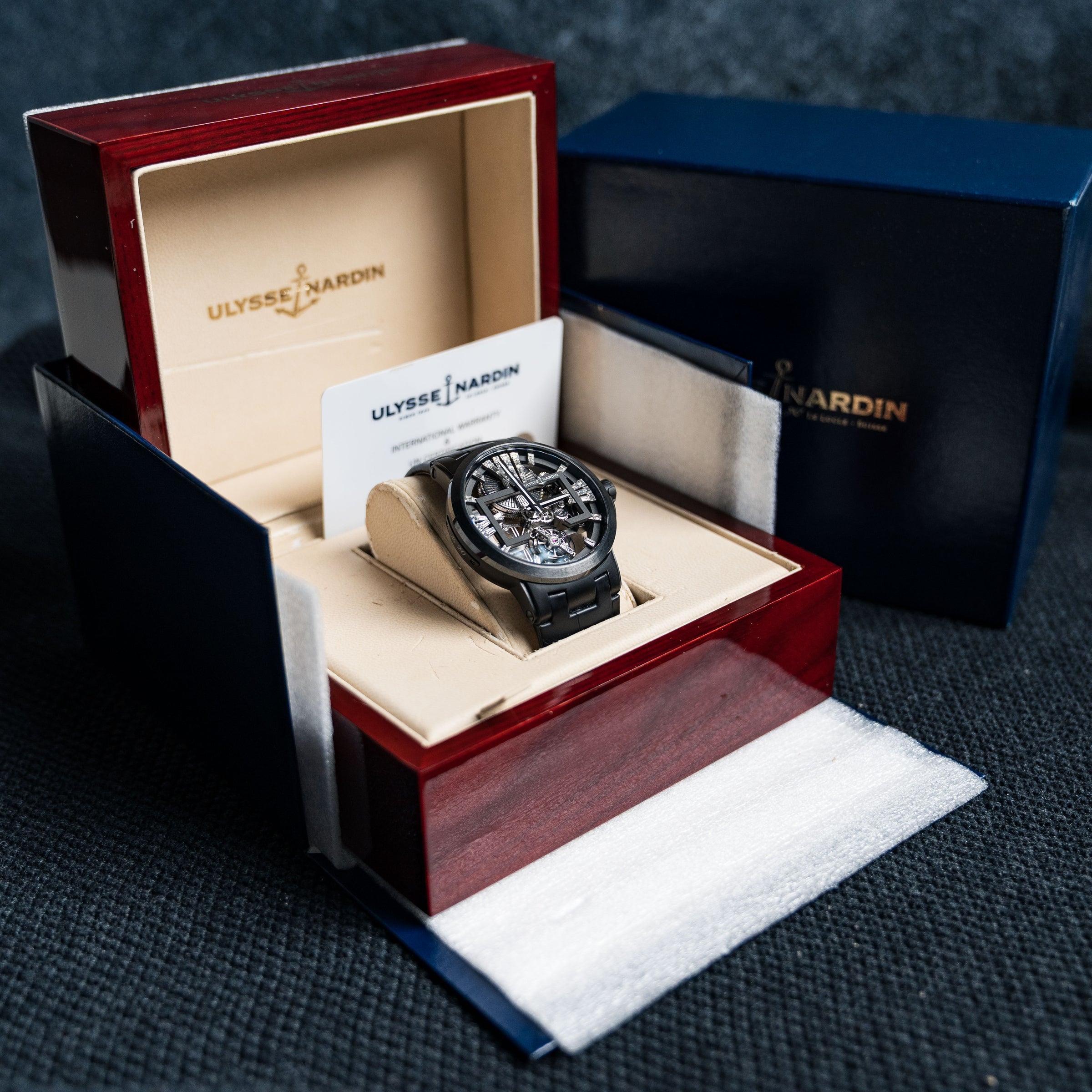 2020 Ulysse Nardin Executive Skeleton Tourbillion Ref. 1713-139/Magic-Black