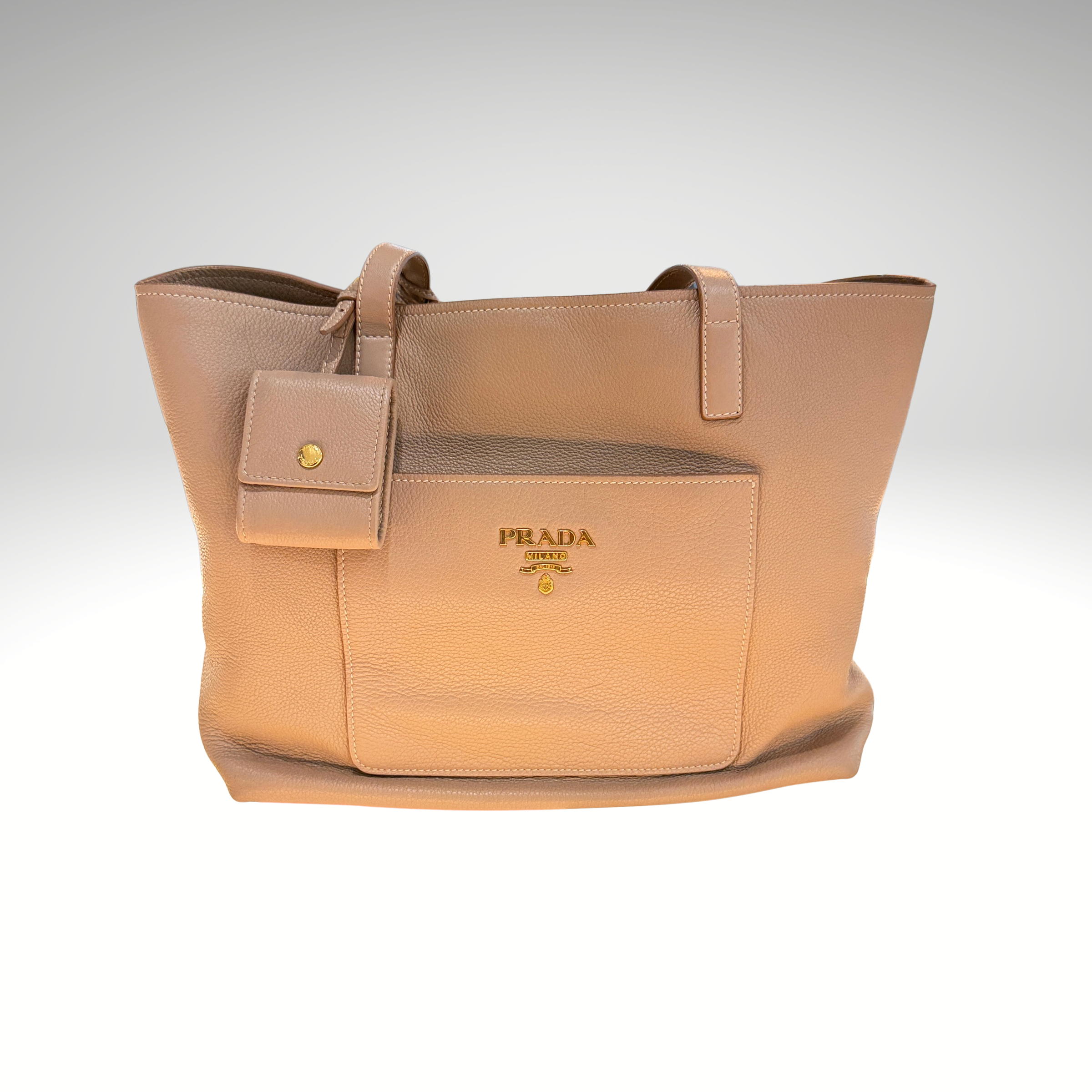 Prada Vitello Daino Tote