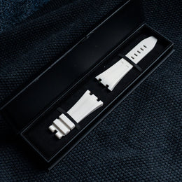 Horus Strap For 42mm Audemars Piguet Royal Oak Offshore Arctic White