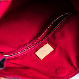 Louis Vuitton Monogram Graceful & Monogram Clemence Wallet Fuchsia Interior