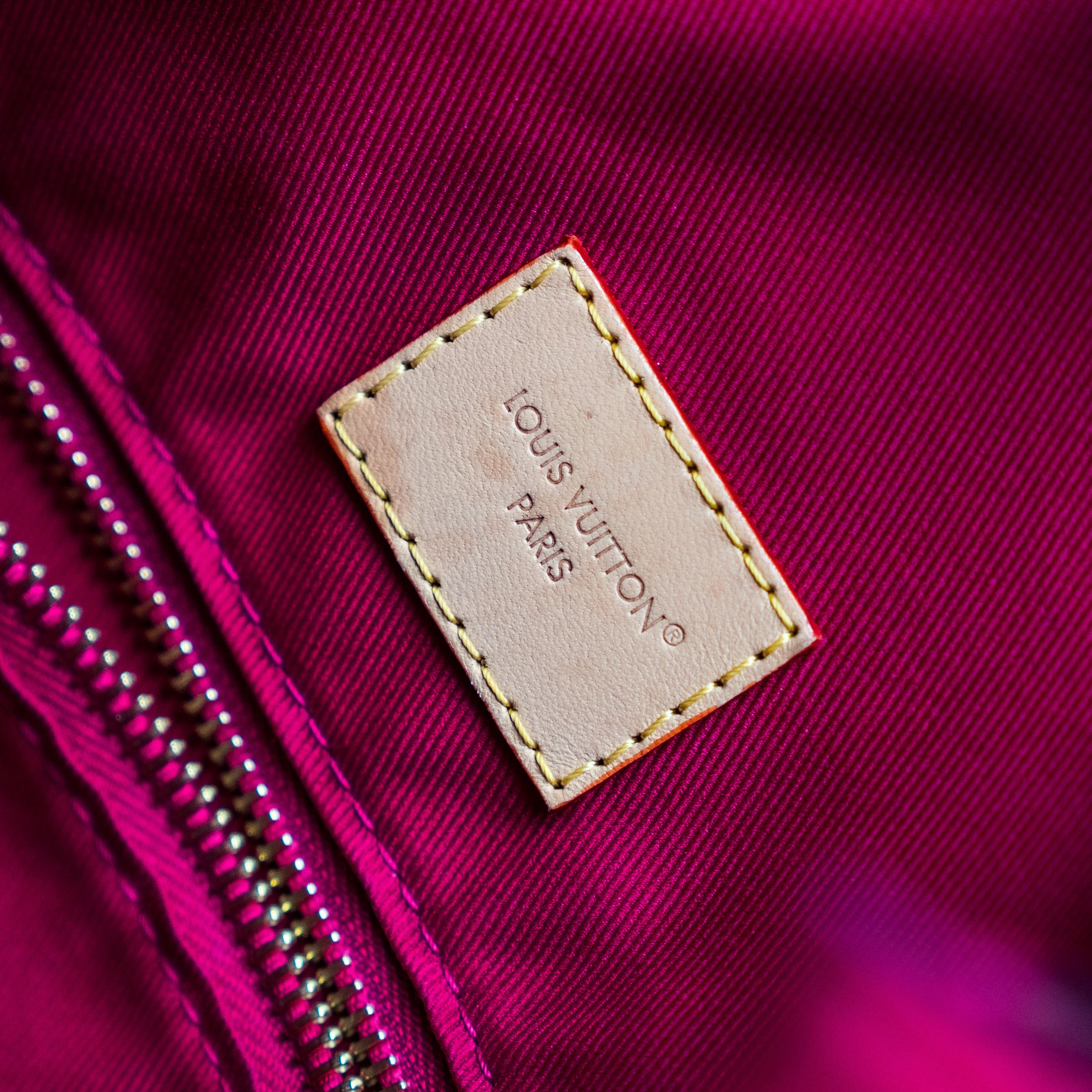 Louis Vuitton Monogram Graceful & Monogram Clemence Wallet Fuchsia Interior