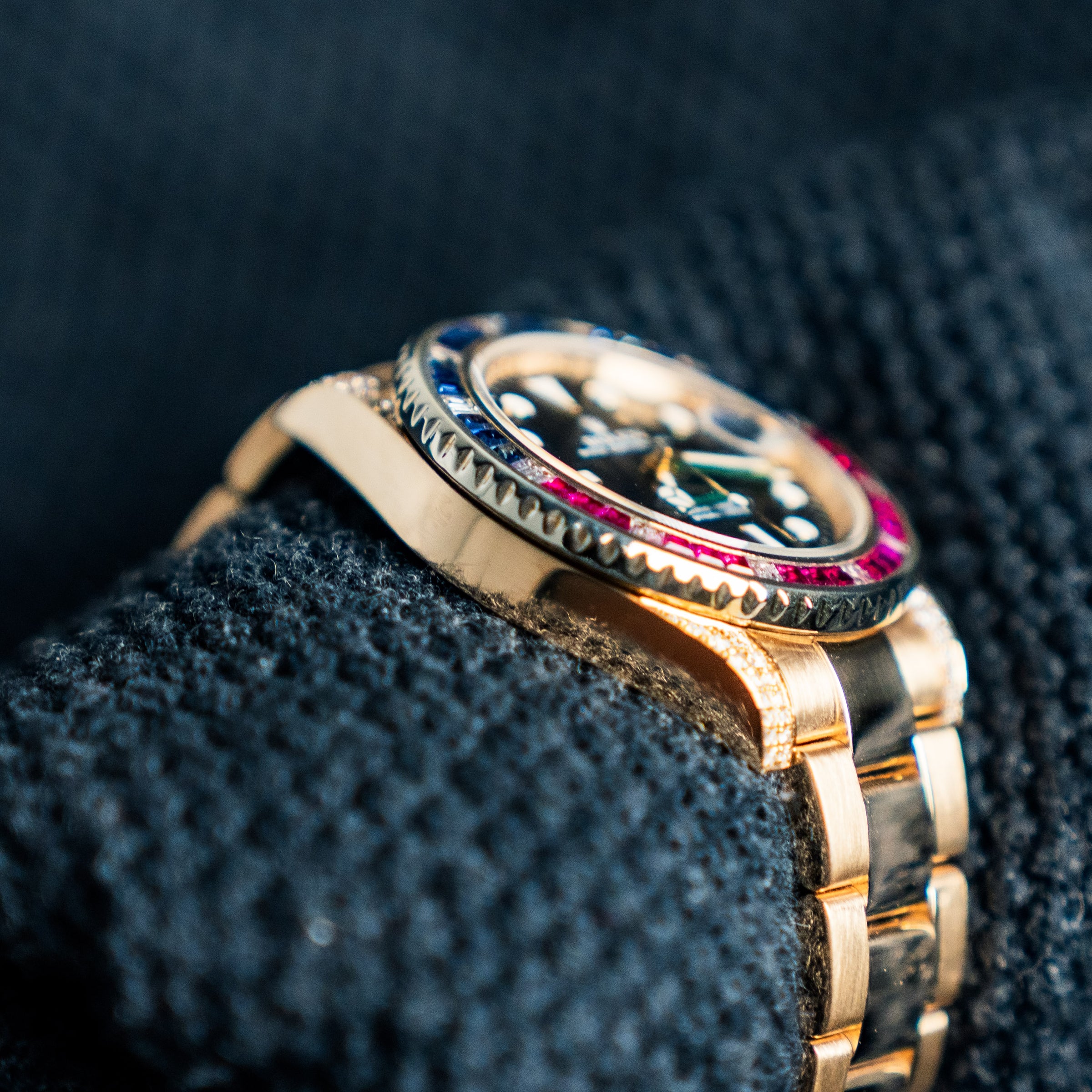 Rolex GMT-Master II “Saru Tribute” – 40mm Yellow Gold – Ref. 116718LN (Custom)