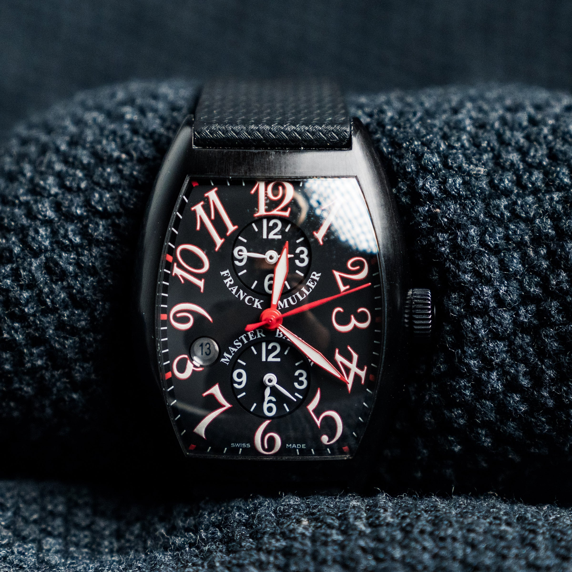 Franck Muller Master Banker – 45mm Black Dial PVD Steel GMT – Ref. 8880.MB.SC.DT.NR.AC (Full Set)