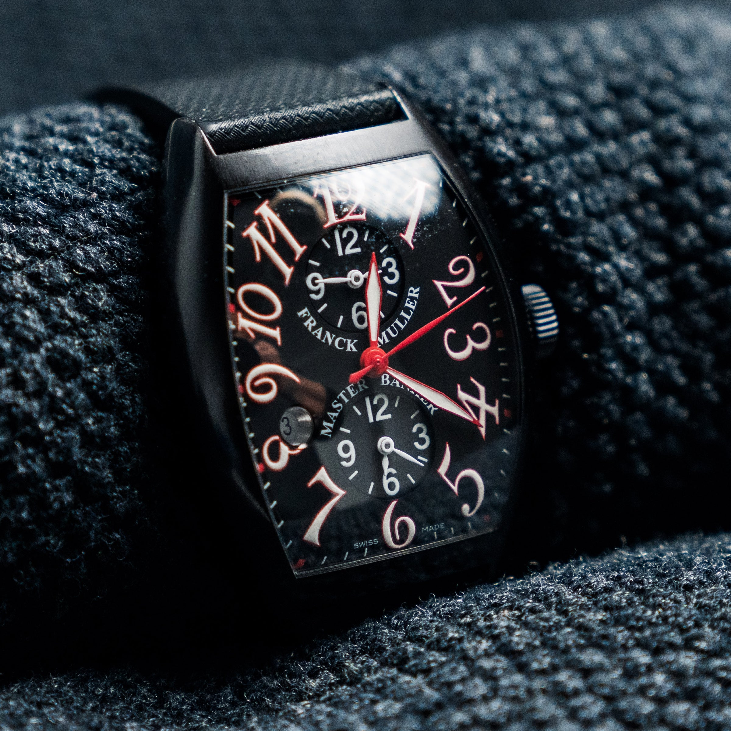 Franck Muller Master Banker – 45mm Black Dial PVD Steel GMT – Ref. 8880.MB.SC.DT.NR.AC (Full Set)